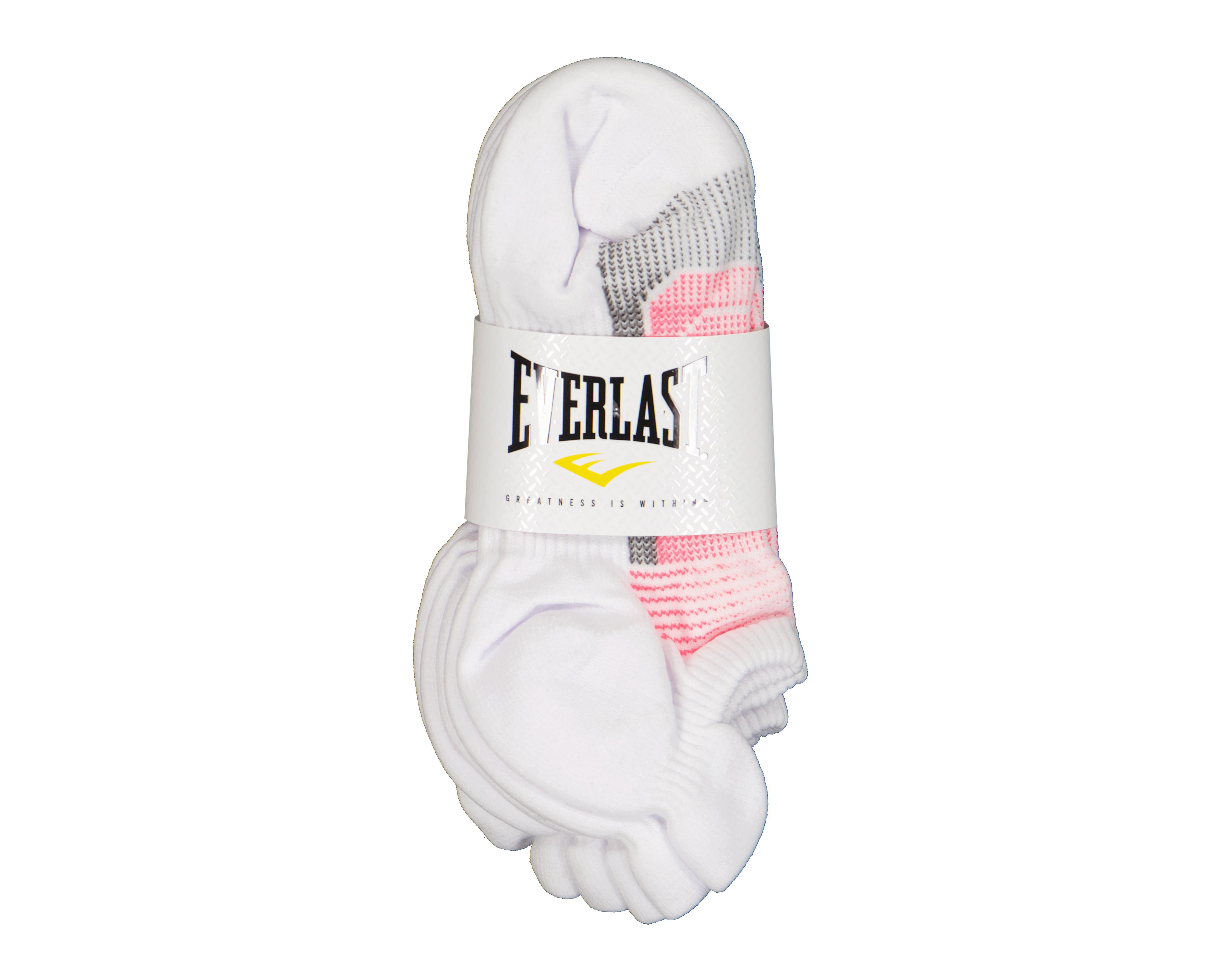 Foto 4 pulgar | Calcetas Deportivas Everlast para Niña 3 Pares