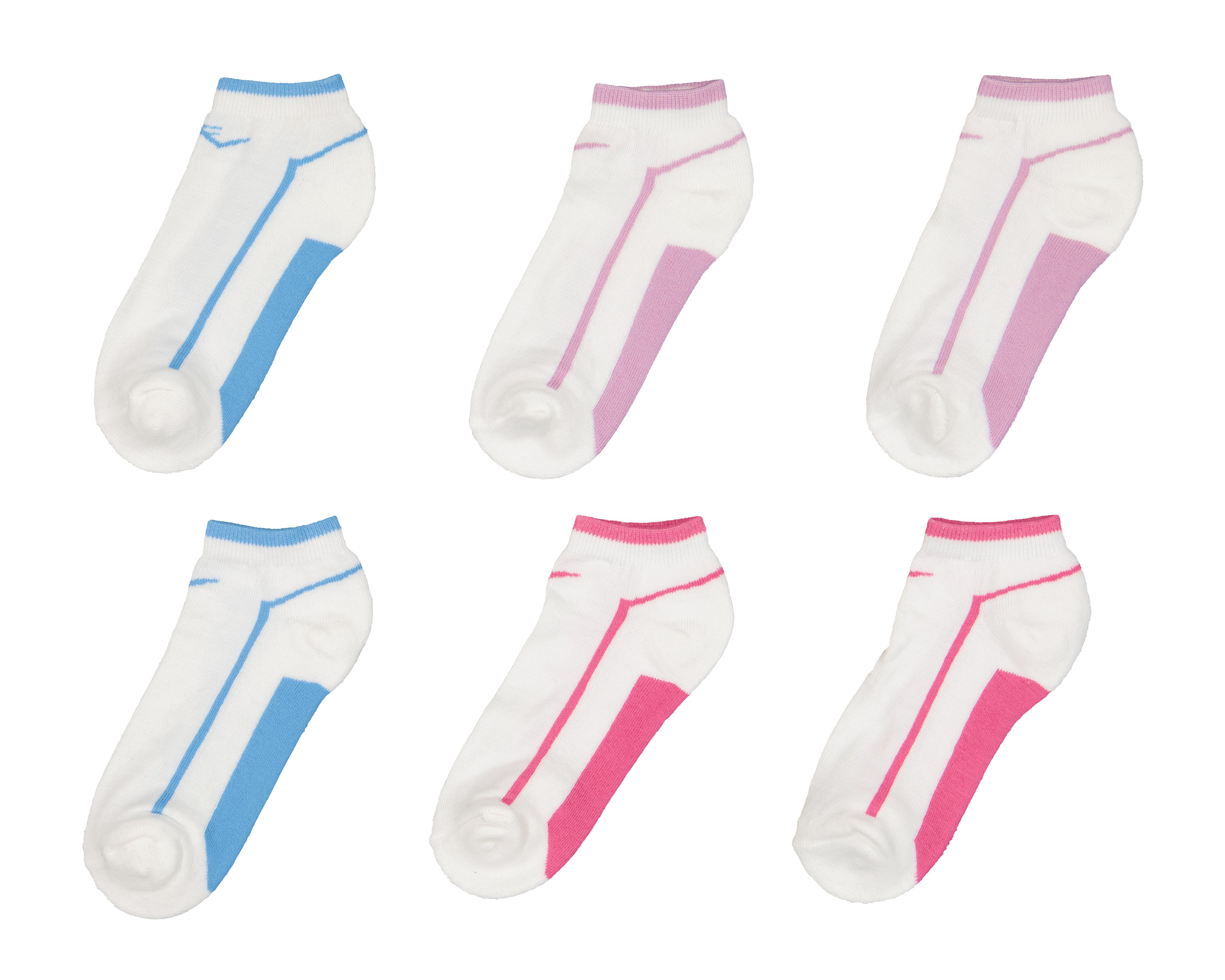 Calcetas Deportivas Everlast para Niña 6 Pares