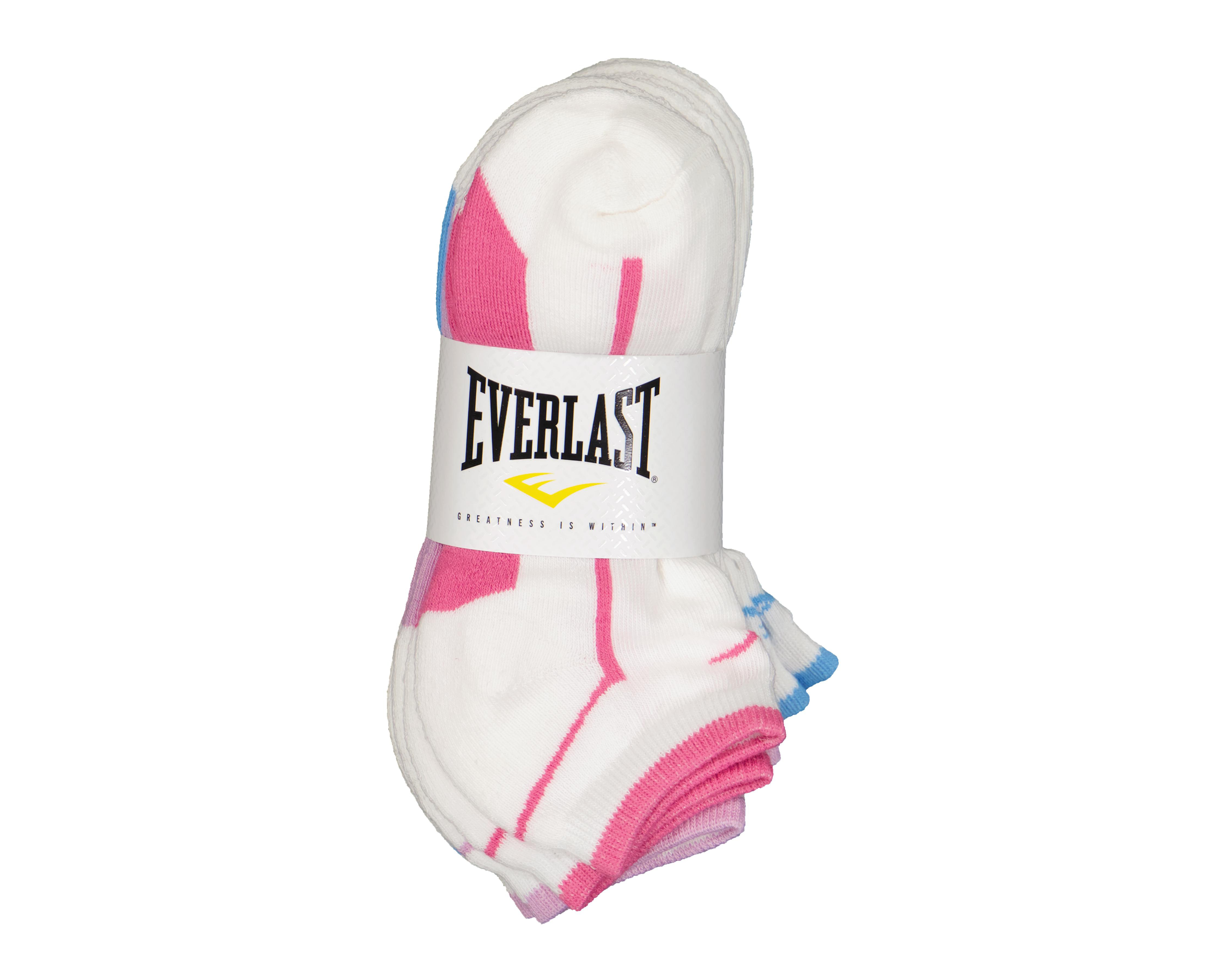 Foto 4 pulgar | Calcetas Deportivas Everlast para Niña 6 Pares