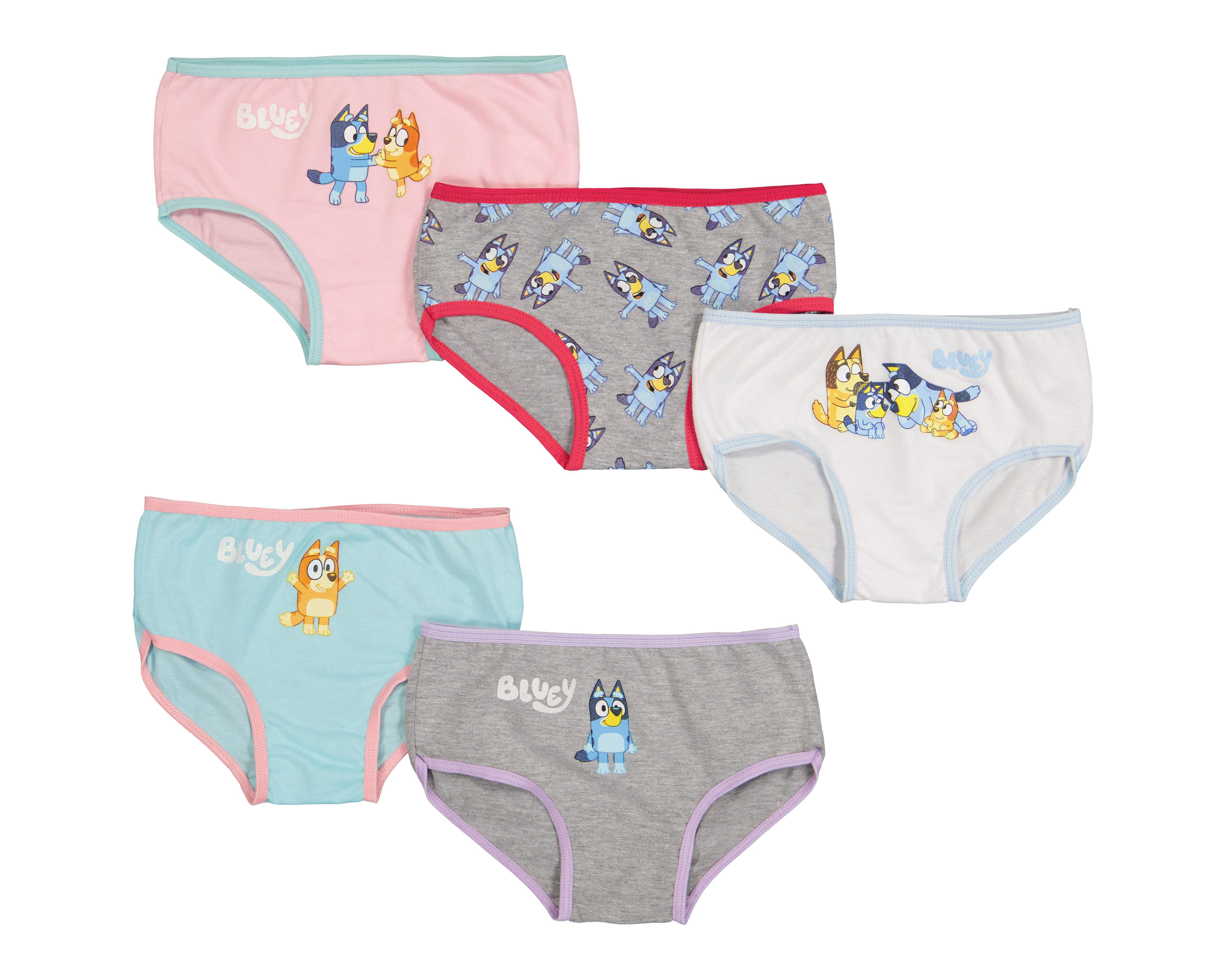 Foto 1 | Pantaleta Bluey para Niña 5 Piezas