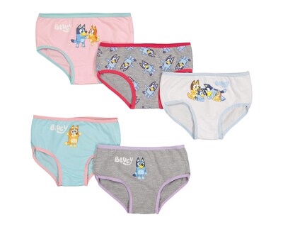 Foto 1 | Pantaleta Bluey para Niña 5 Piezas