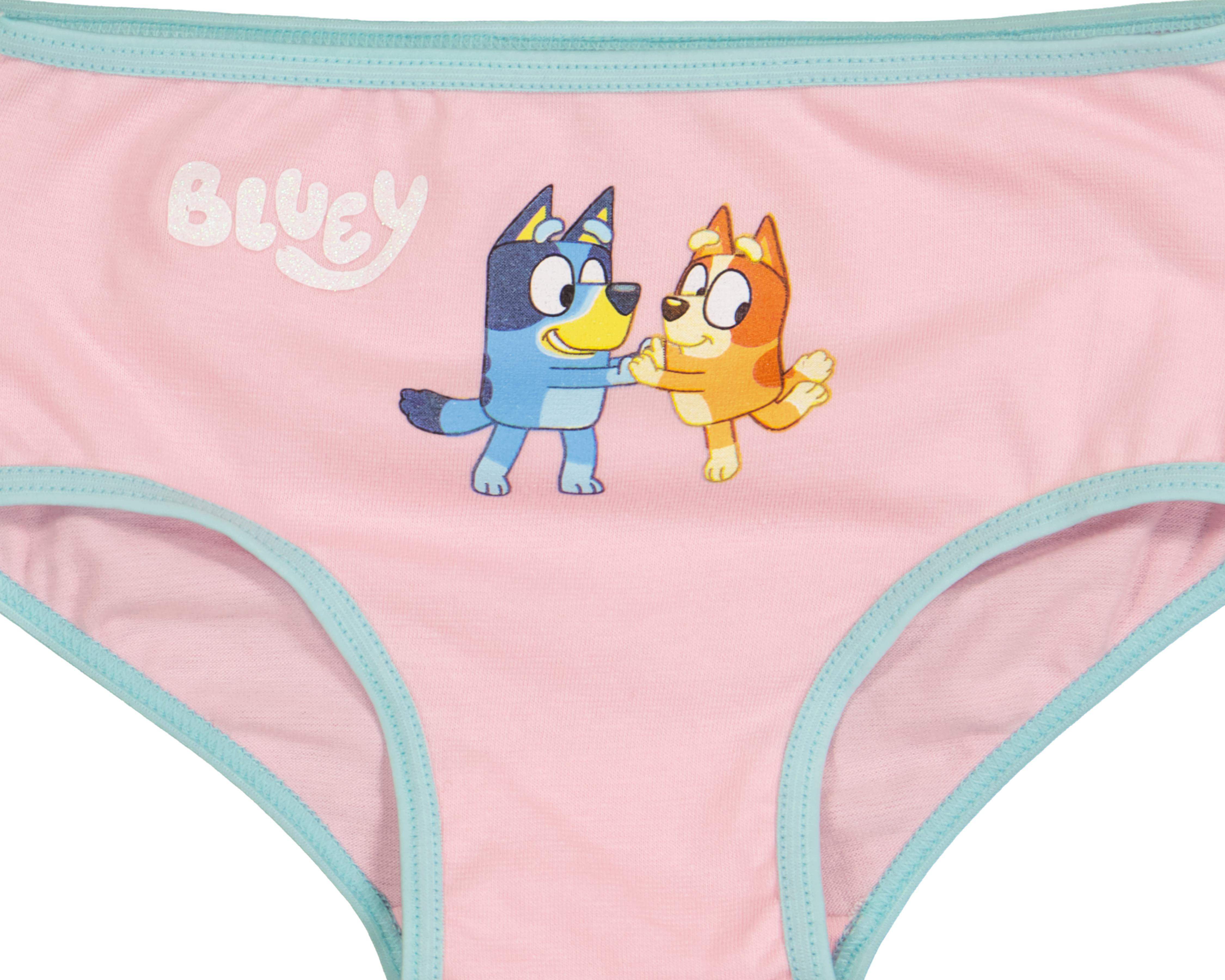Foto 3 | Pantaleta Bluey para Niña 5 Piezas