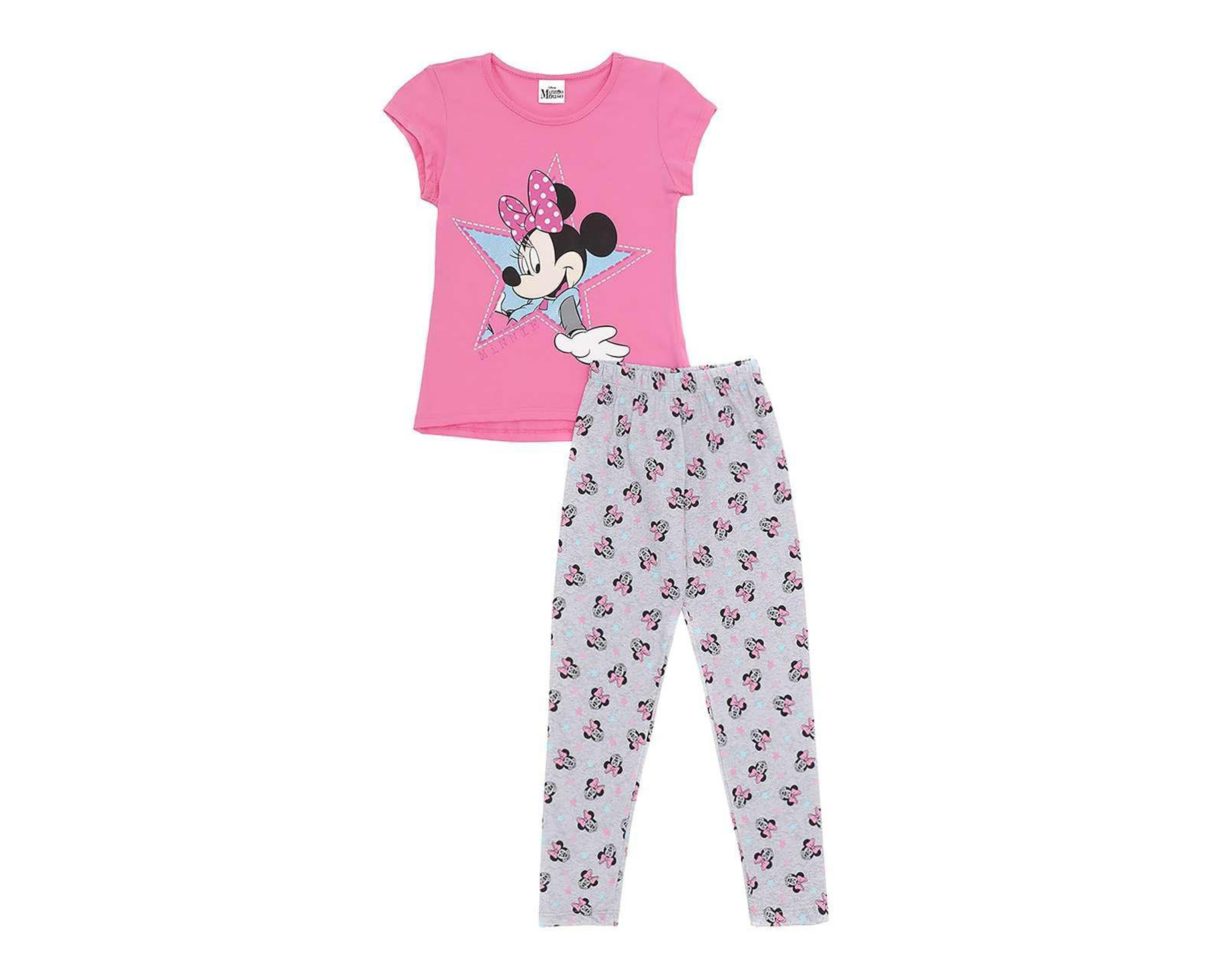 Foto 2 pulgar | Pijama Disney Minnie Mouse para Niña