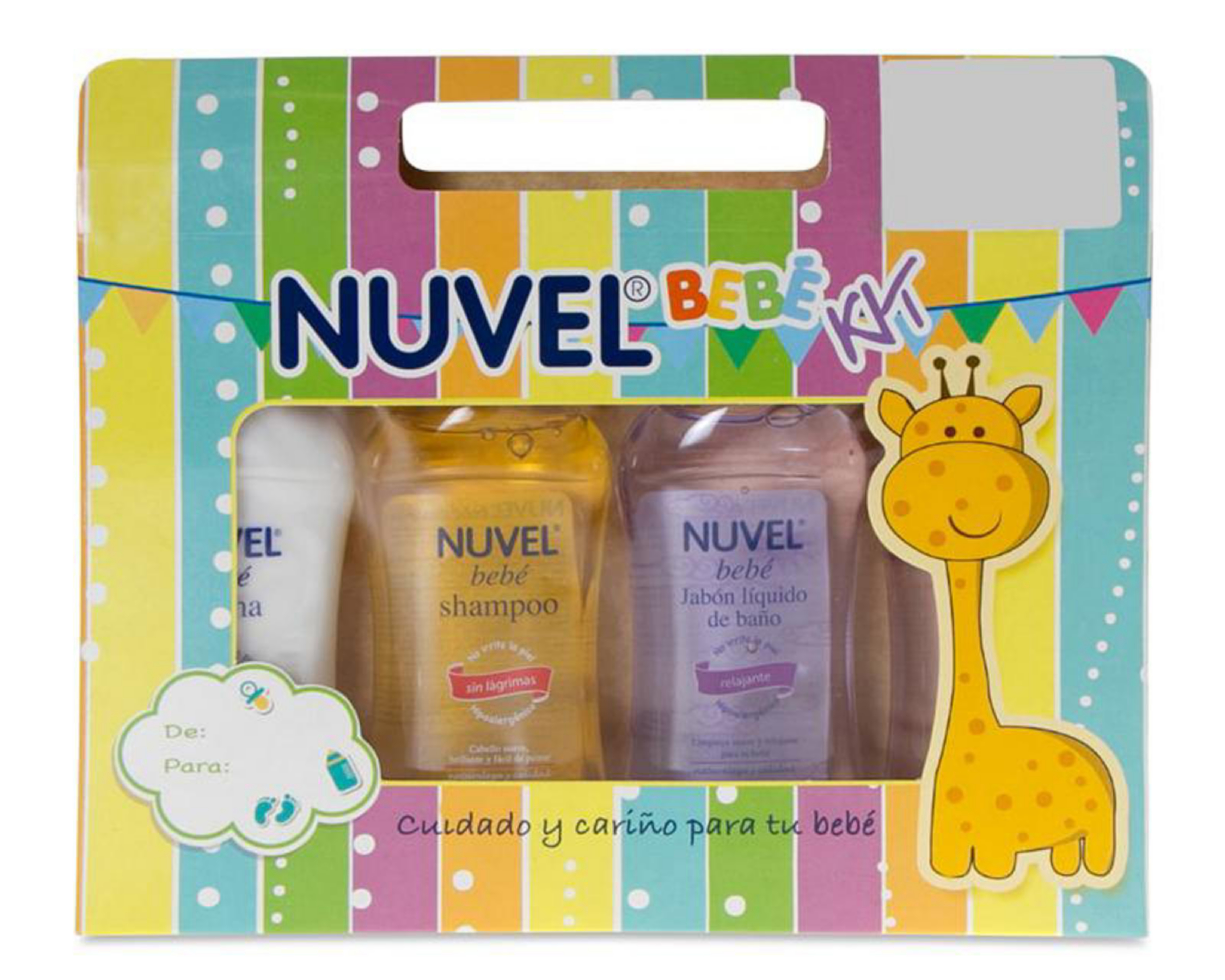 Foto 3 pulgar | Set de Regalo marca Nuvel para Bebé