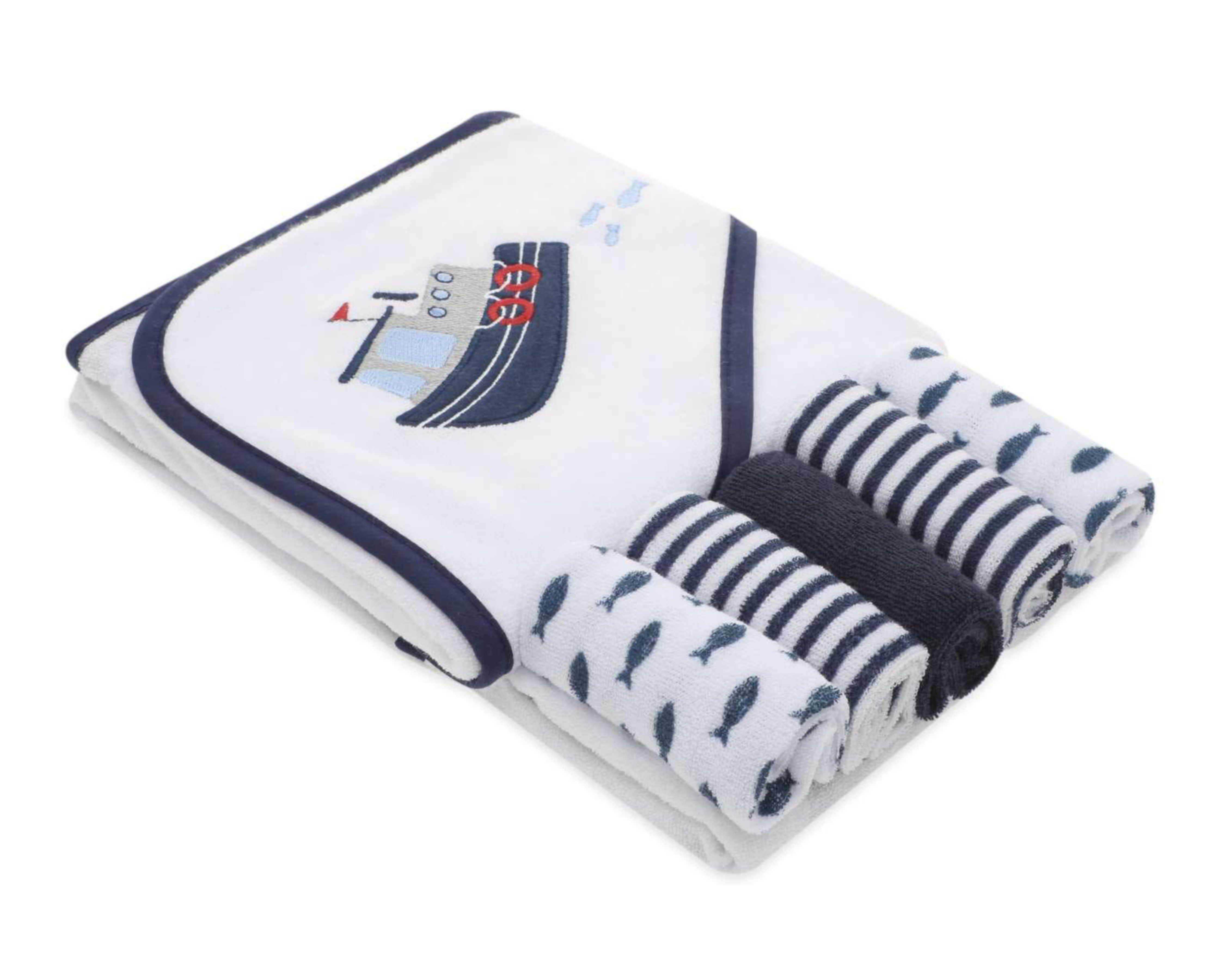 Toallas Baby Colors para Bebé Niño 6 Piezas
