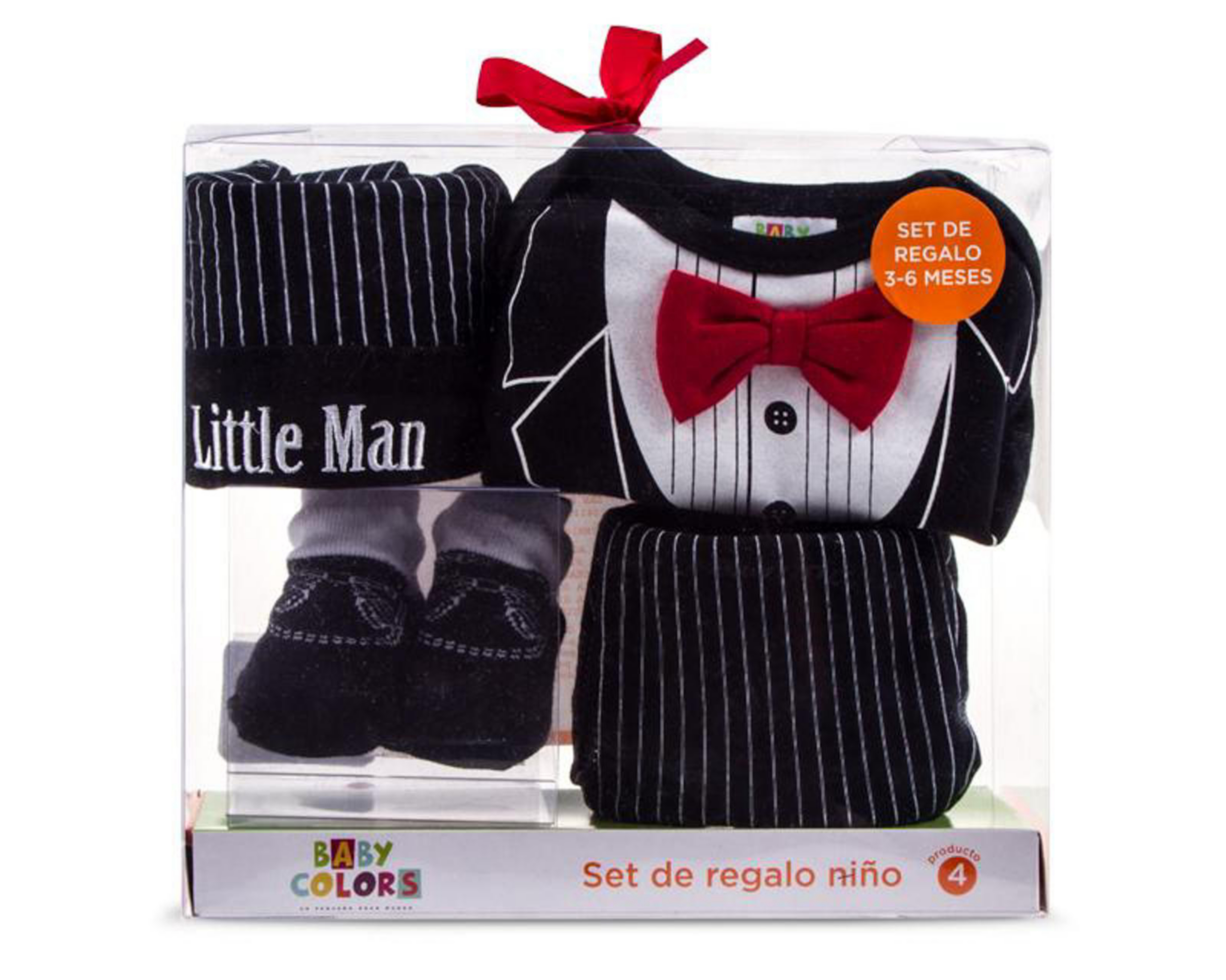 Foto 2 pulgar | Caja de Regalo Baby Colors para Bebé Niño 4 Piezas
