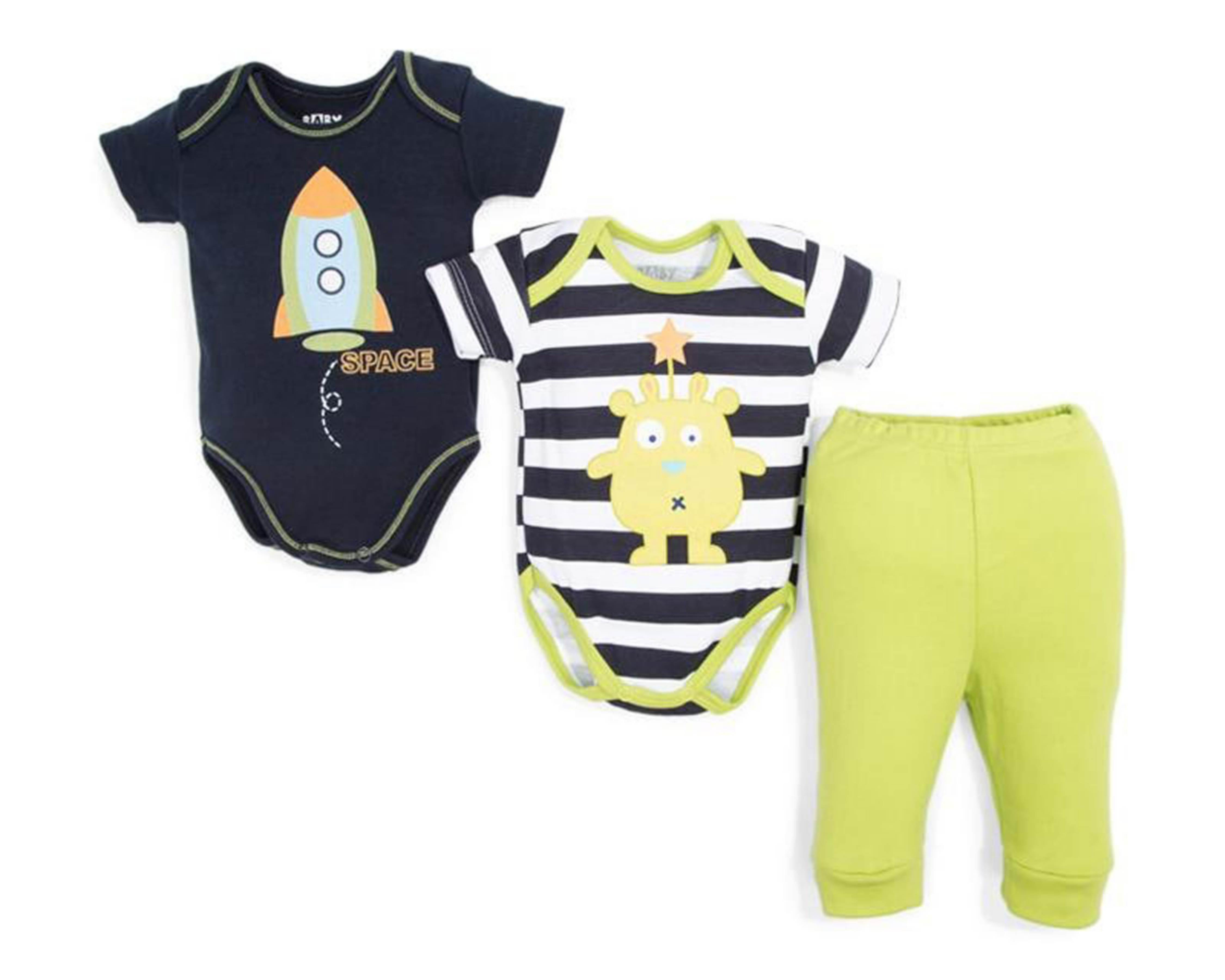 Conjunto con Pantalón Baby Colors para Bebé Niño $189