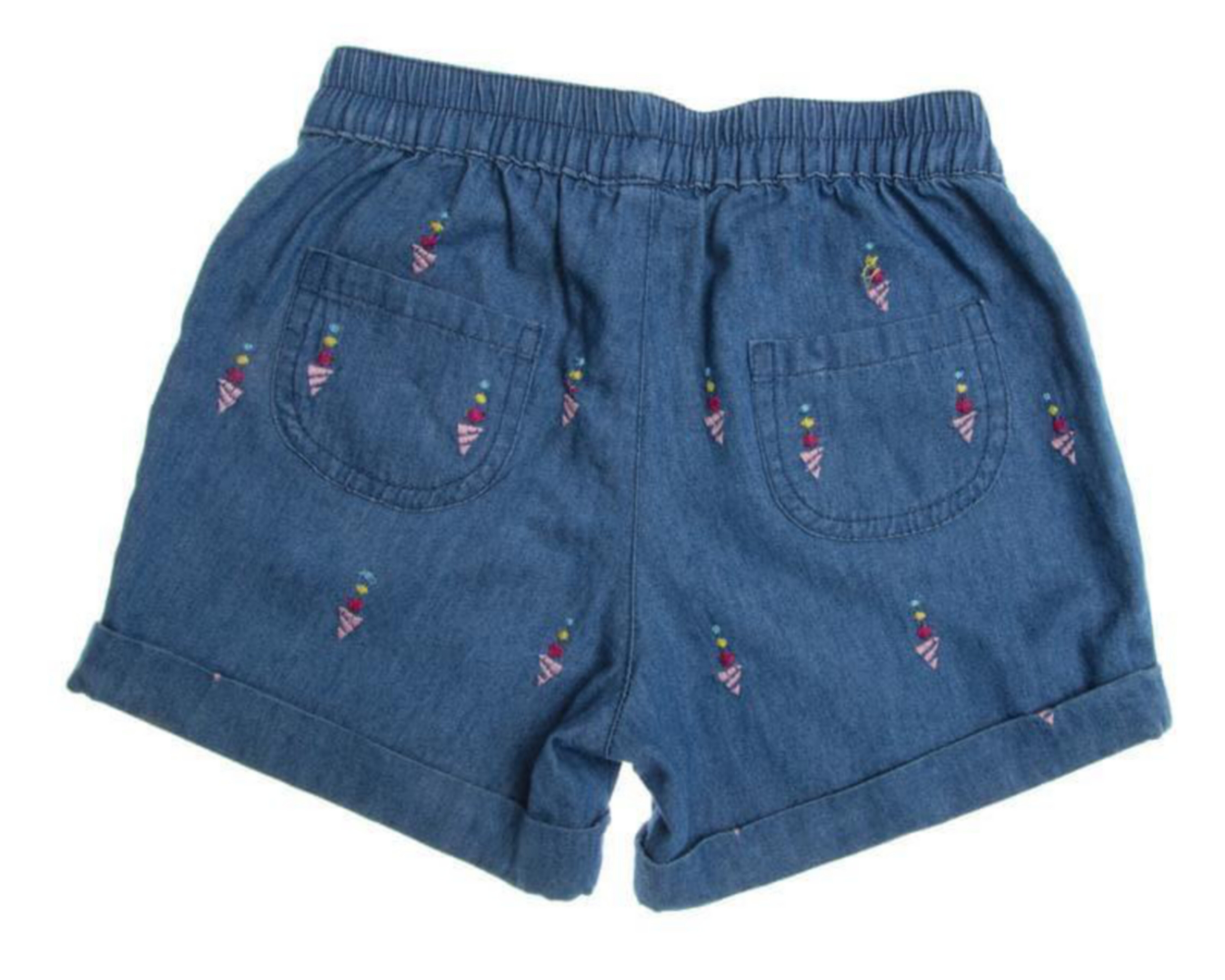 shorts de mezclilla para niña