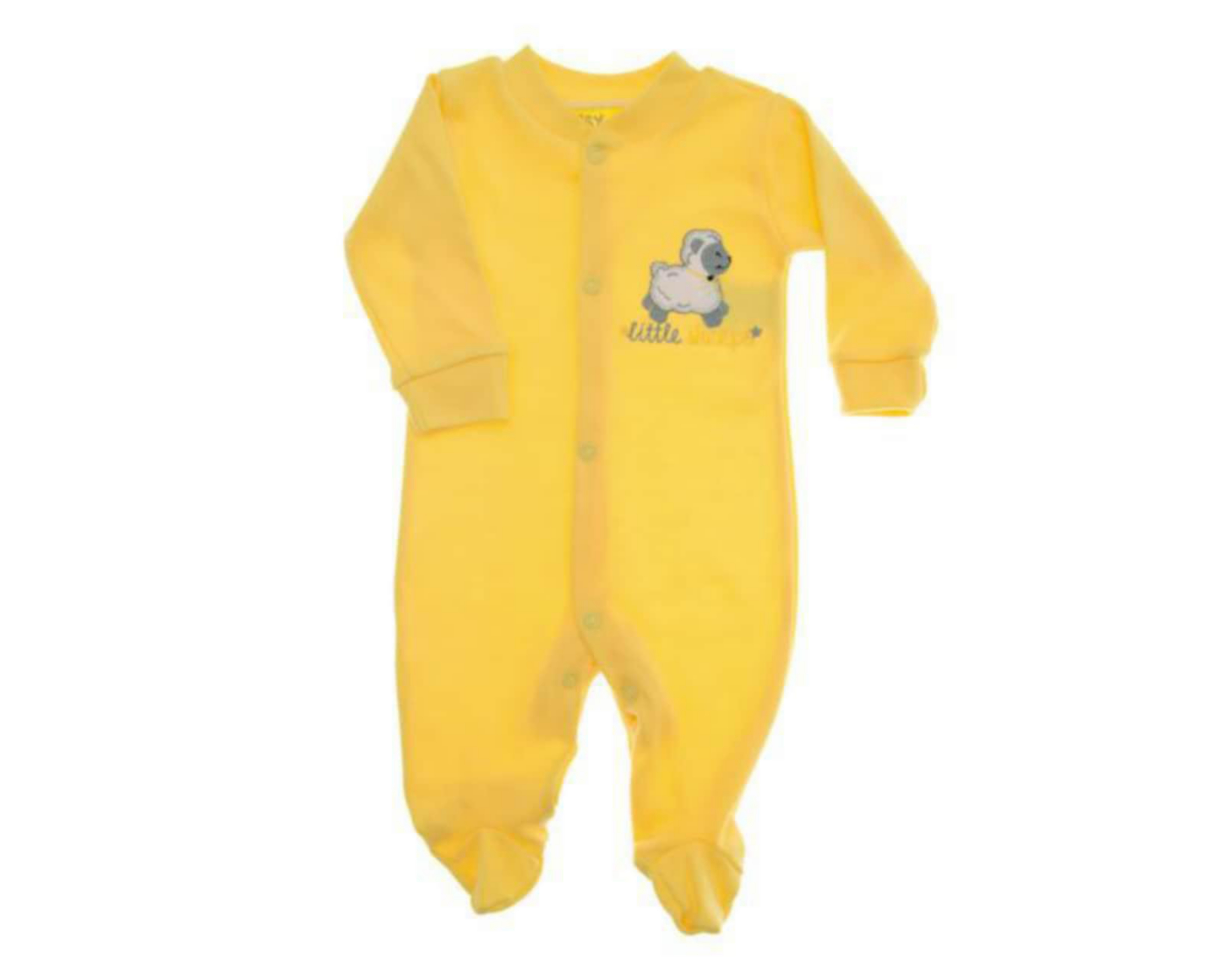 Foto 2 pulgar | Mameluco Amarillo marca Baby Colors para Bebé Niño