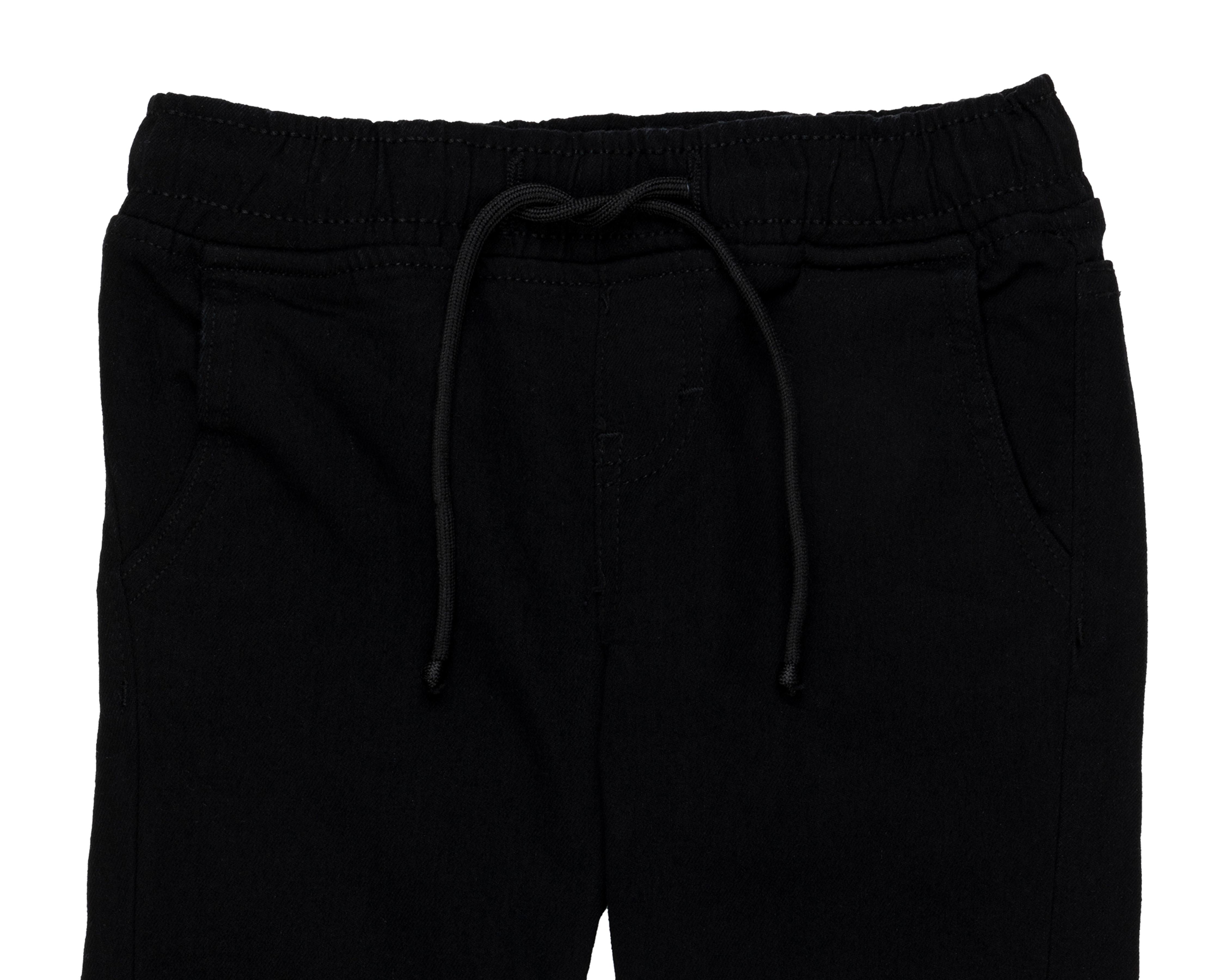 Foto 4 pulgar | Pantalón Lucky Star de Mezclilla Negro para Bebé Niño