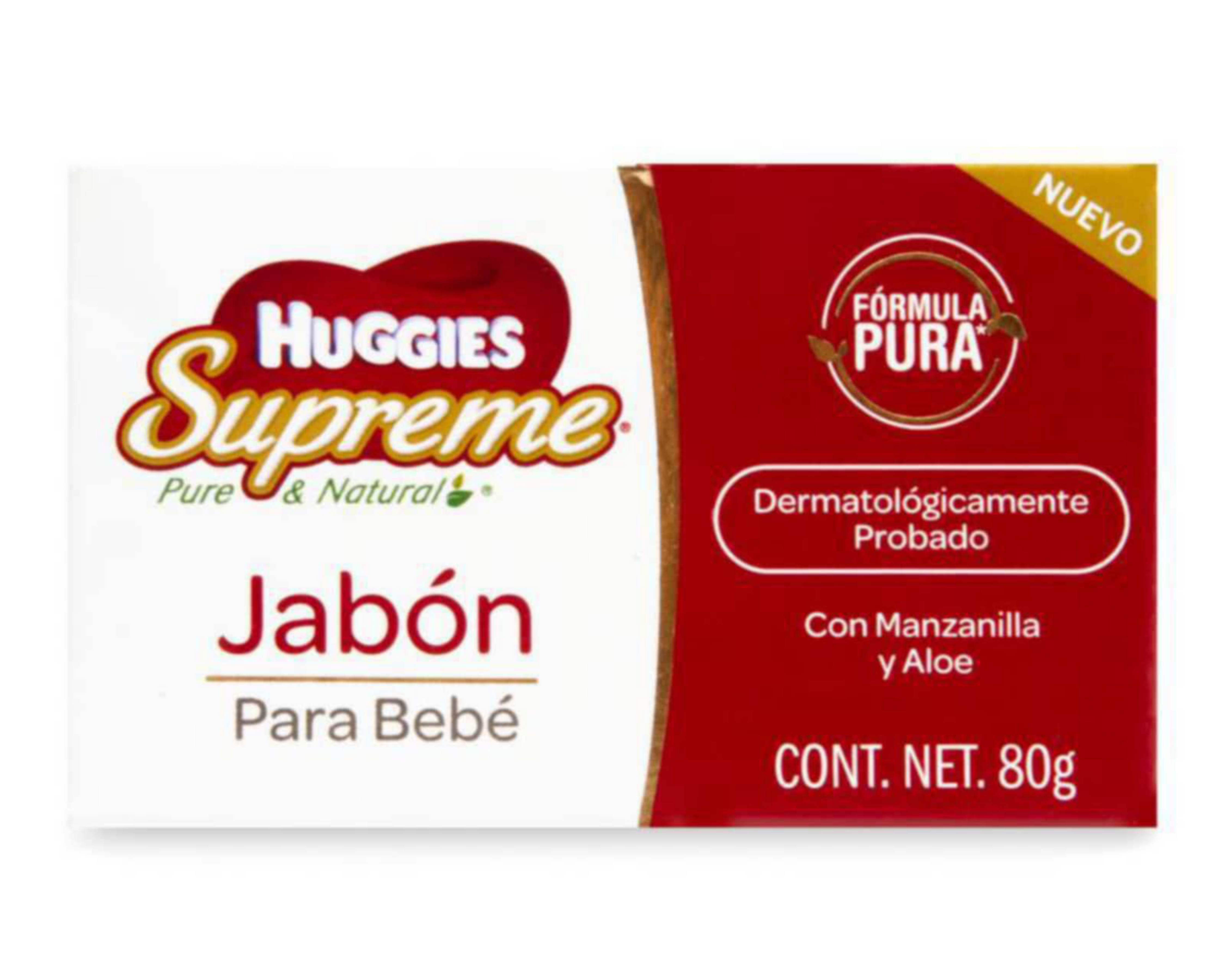 Jabón de Baño para Bebé Huggies Supreme Pure & Natural