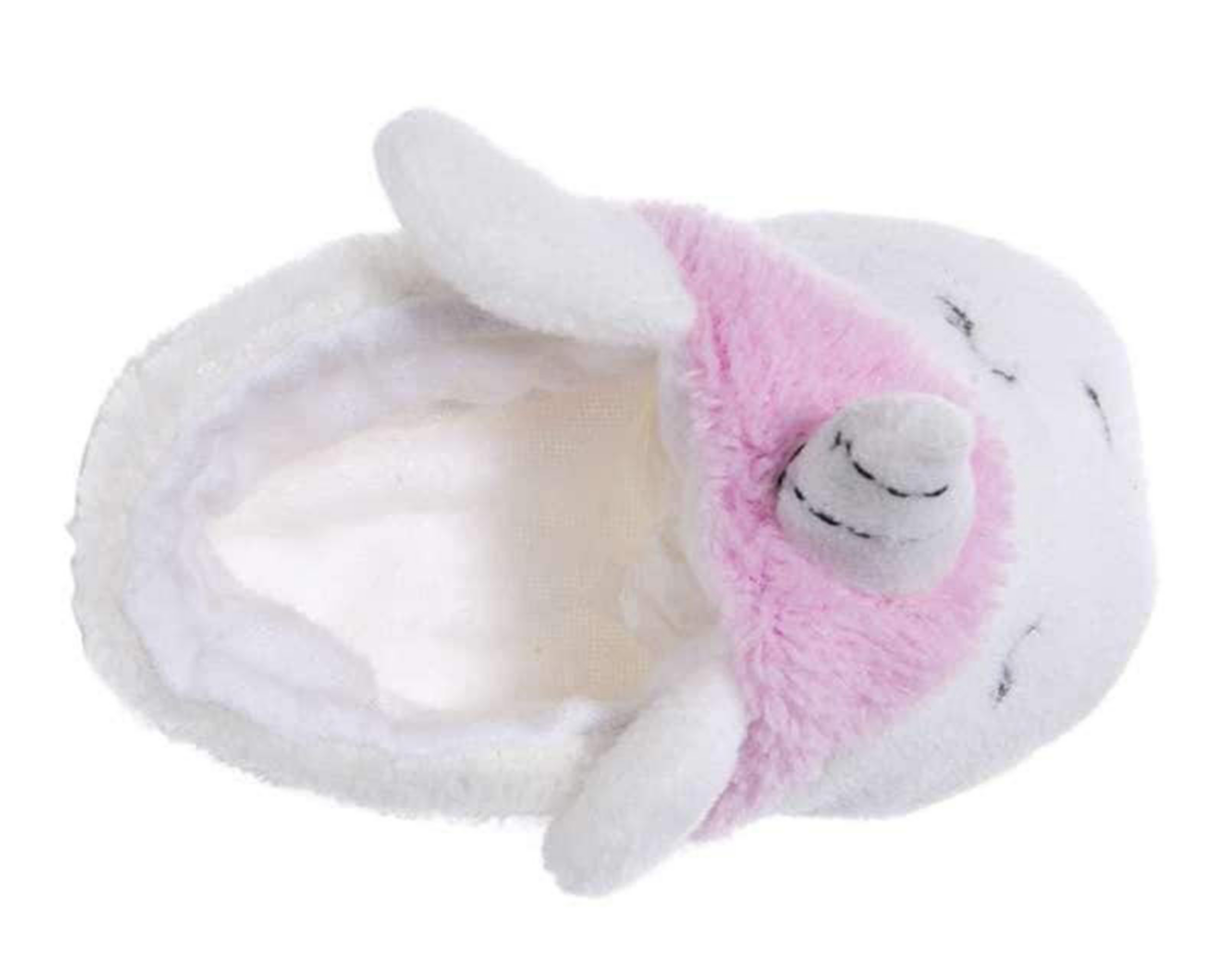 Foto 5 pulgar | Pantuflas Blancas marca Baby Colors para Bebé Niña