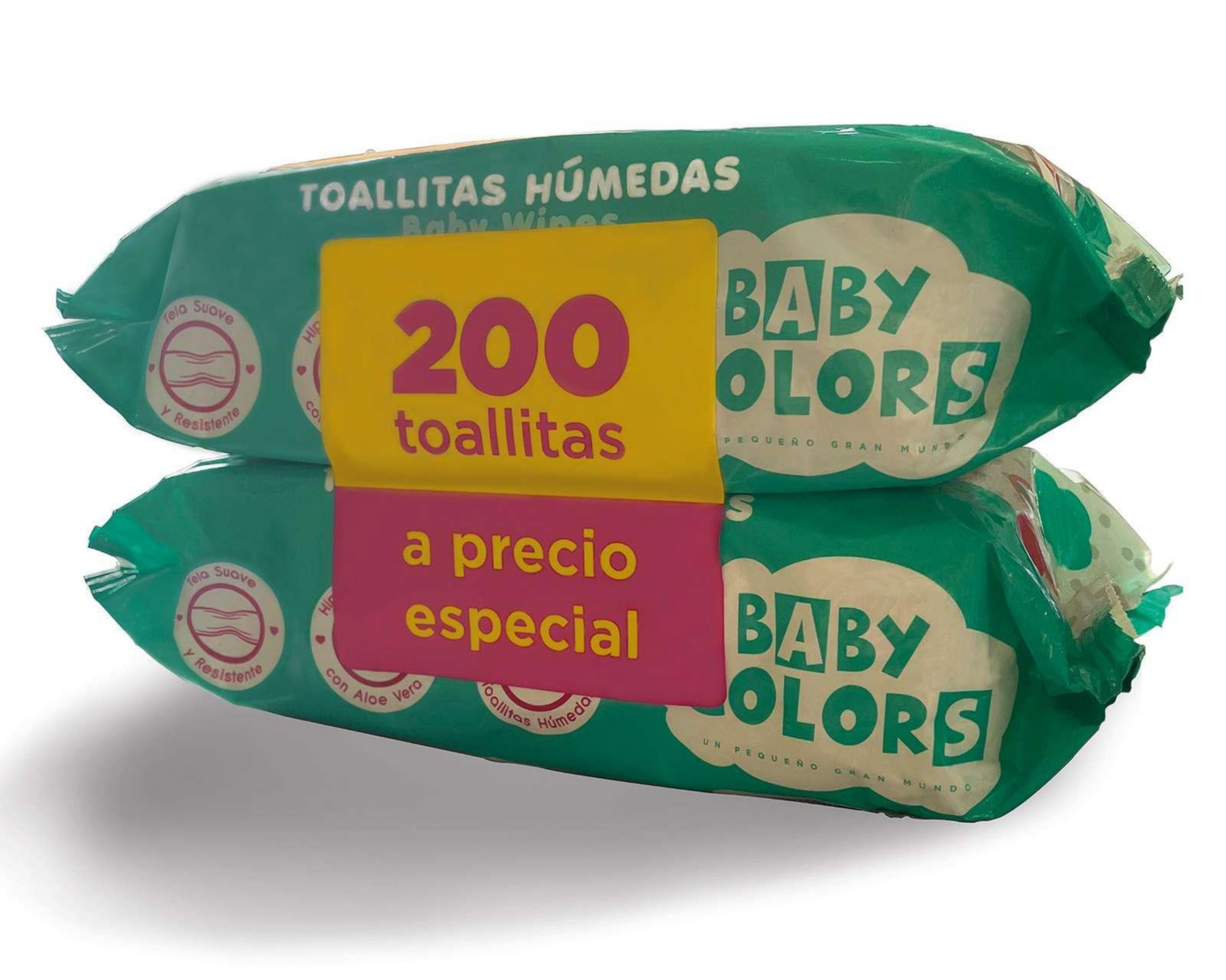 Toallitas Húmedas Aloe Vera Baby Colors