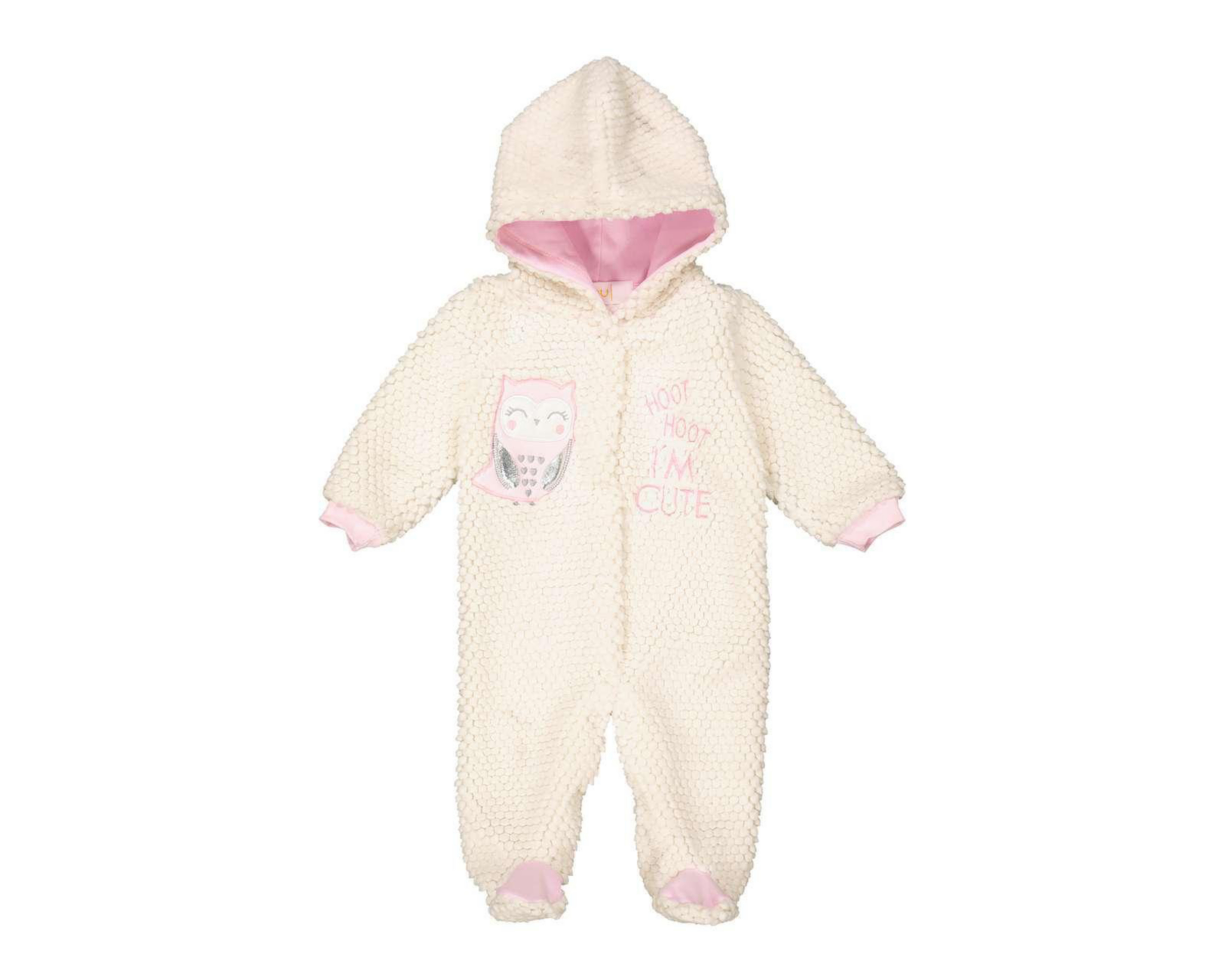 Foto 2 pulgar | Mameluco Beige marca Bam-Bu para Bebé Niña