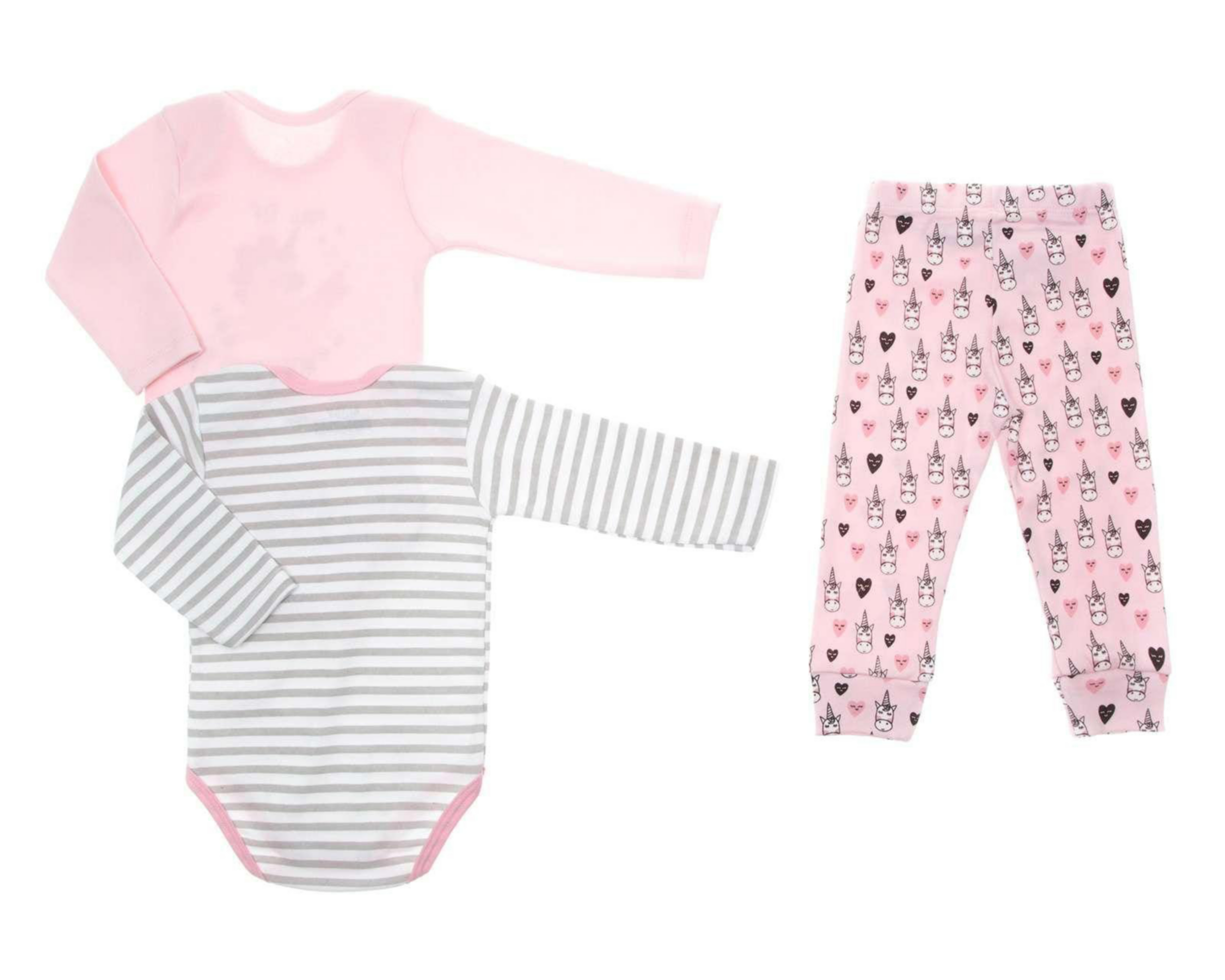 Foto 2 | Conjunto Rosa marca Baby Colors para Bebé Niña