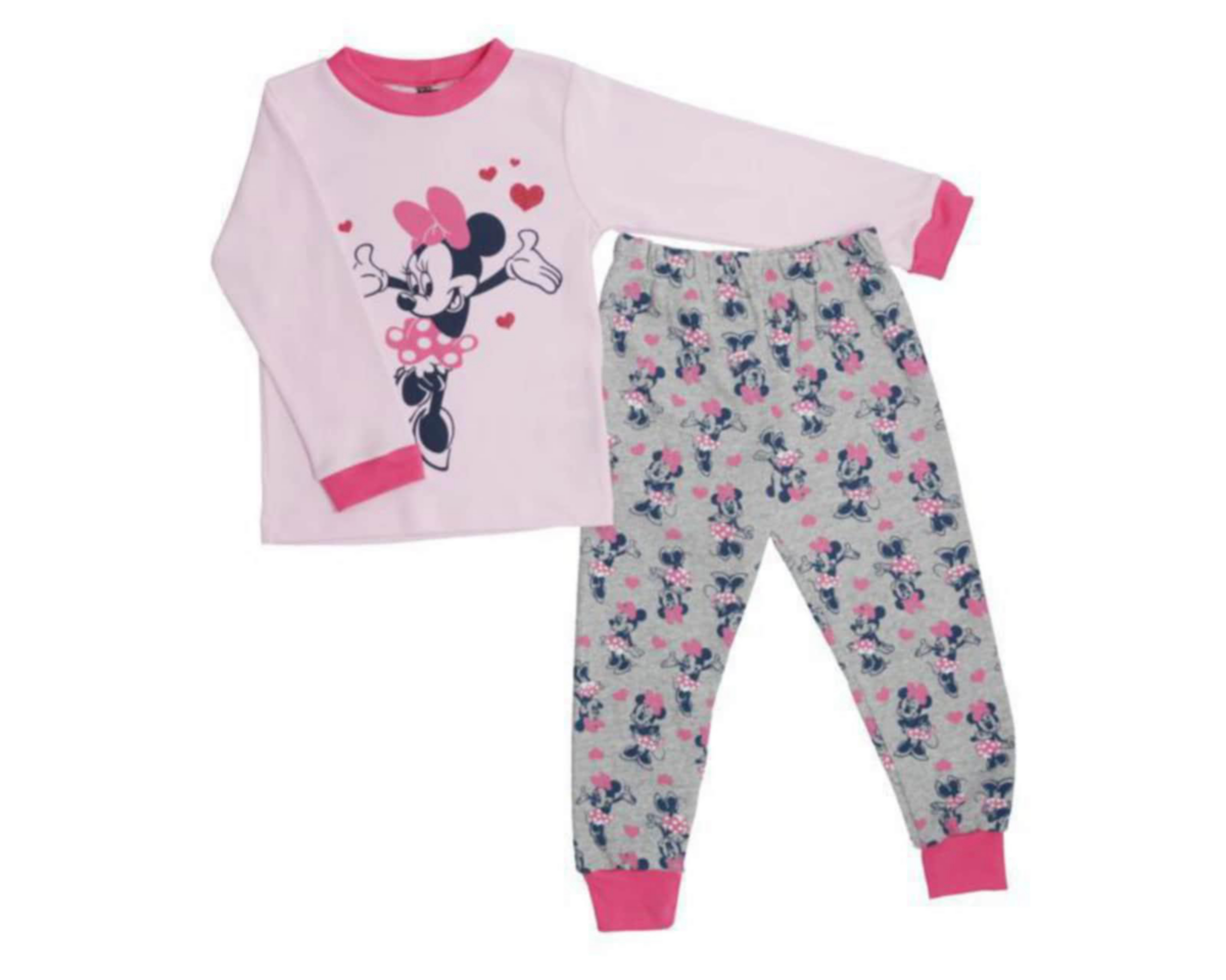 Foto 2 pulgar | Pijama para Niña Minnie Mouse Disney