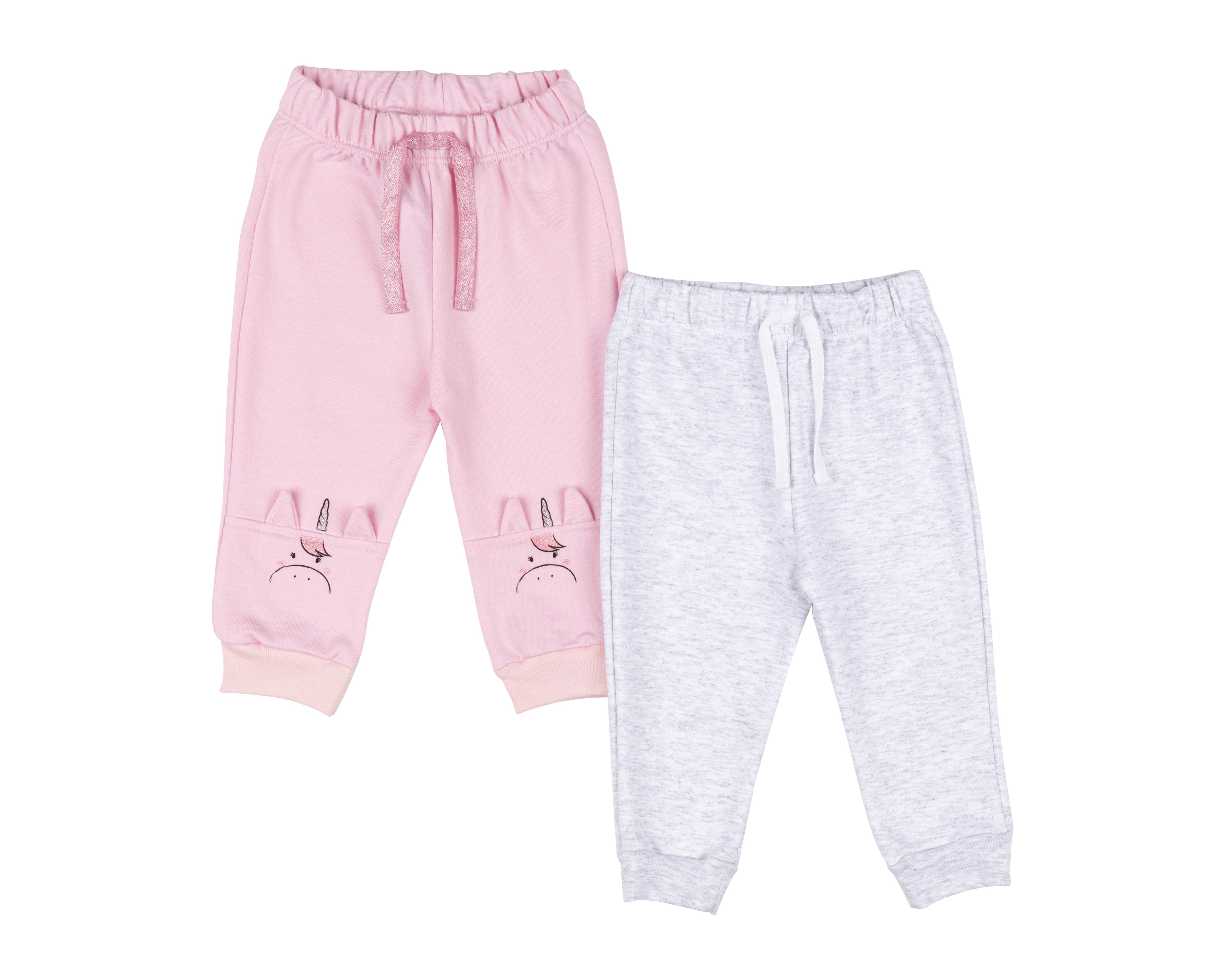 Pantalón Baby Colors para Bebé Niña 2 Piezas $179