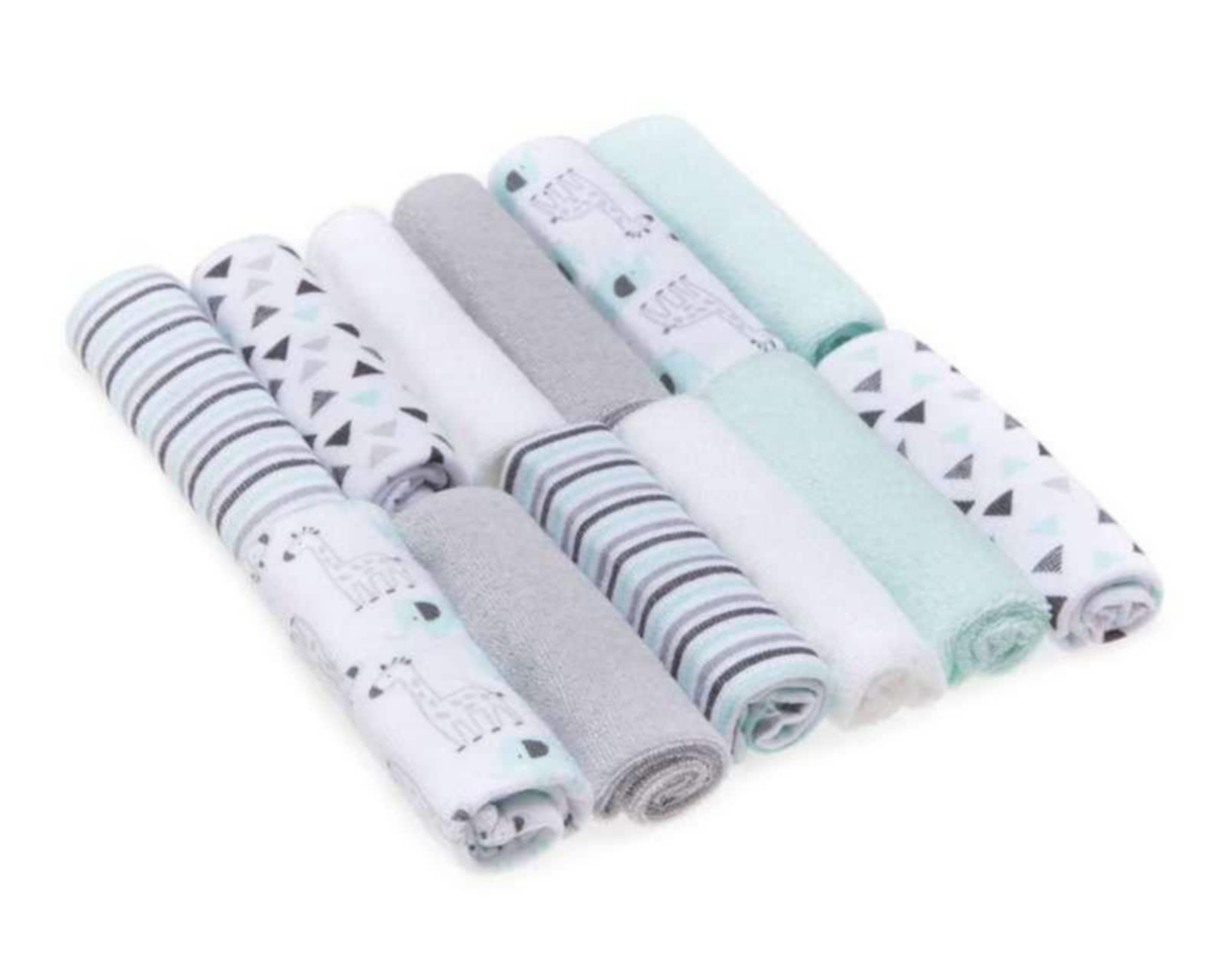 Toallas Faciales marca Bam-Bu para Bebé Niño 12 Piezas $60