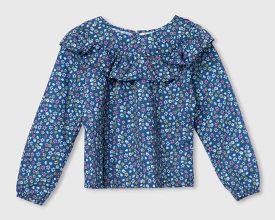 Foto 1 | Blusa Baby Colors con Estampado Floral para Bebé Niña