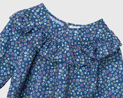 Foto 3 | Blusa Baby Colors con Estampado Floral para Bebé Niña