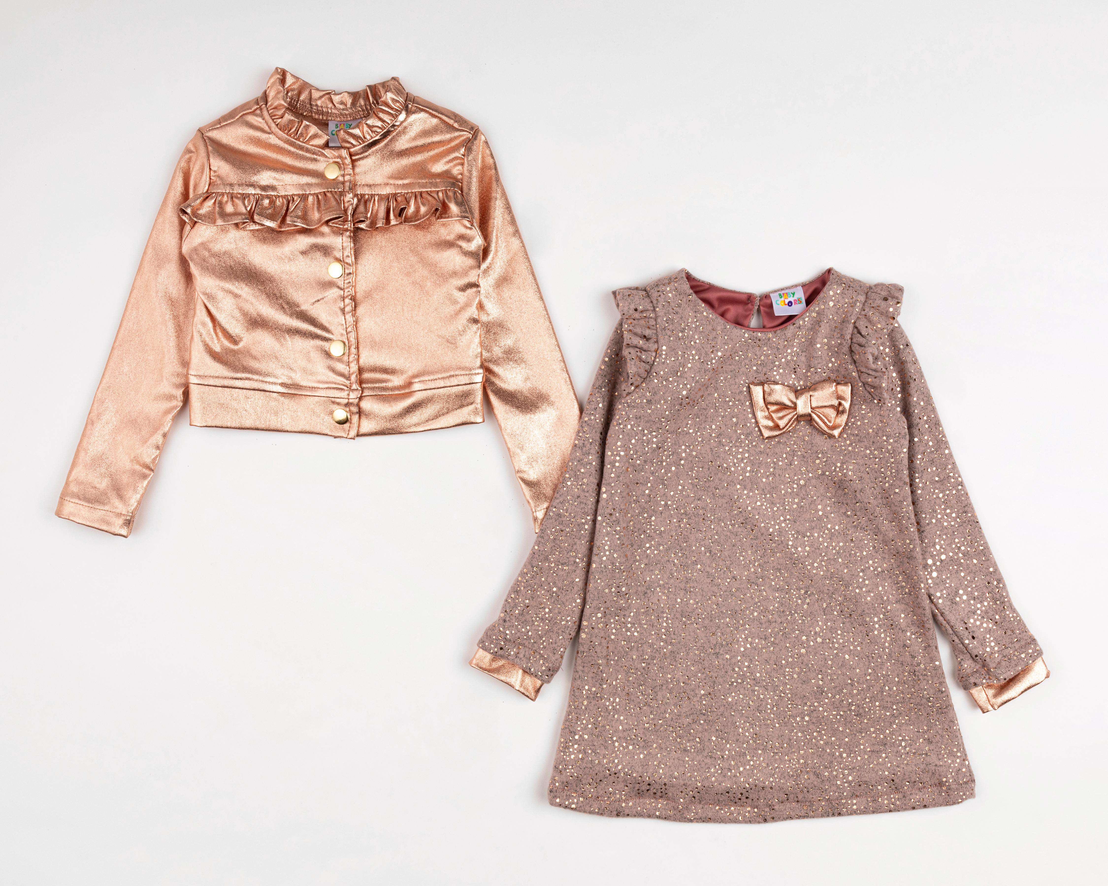 Foto 1 | Vestido Baby Colors con Chamarra para Bebé Niña