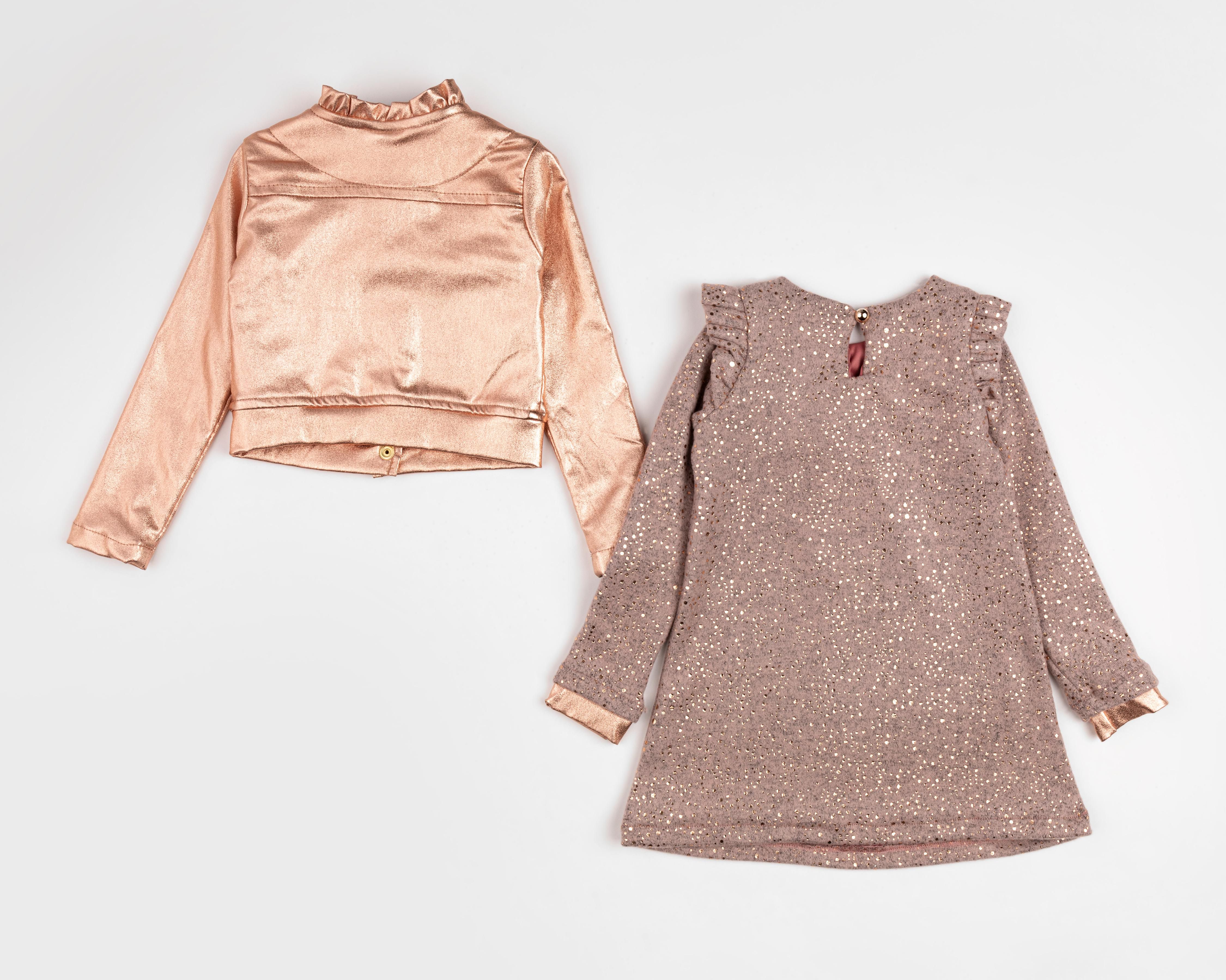 Foto 2 | Vestido Baby Colors con Chamarra para Bebé Niña
