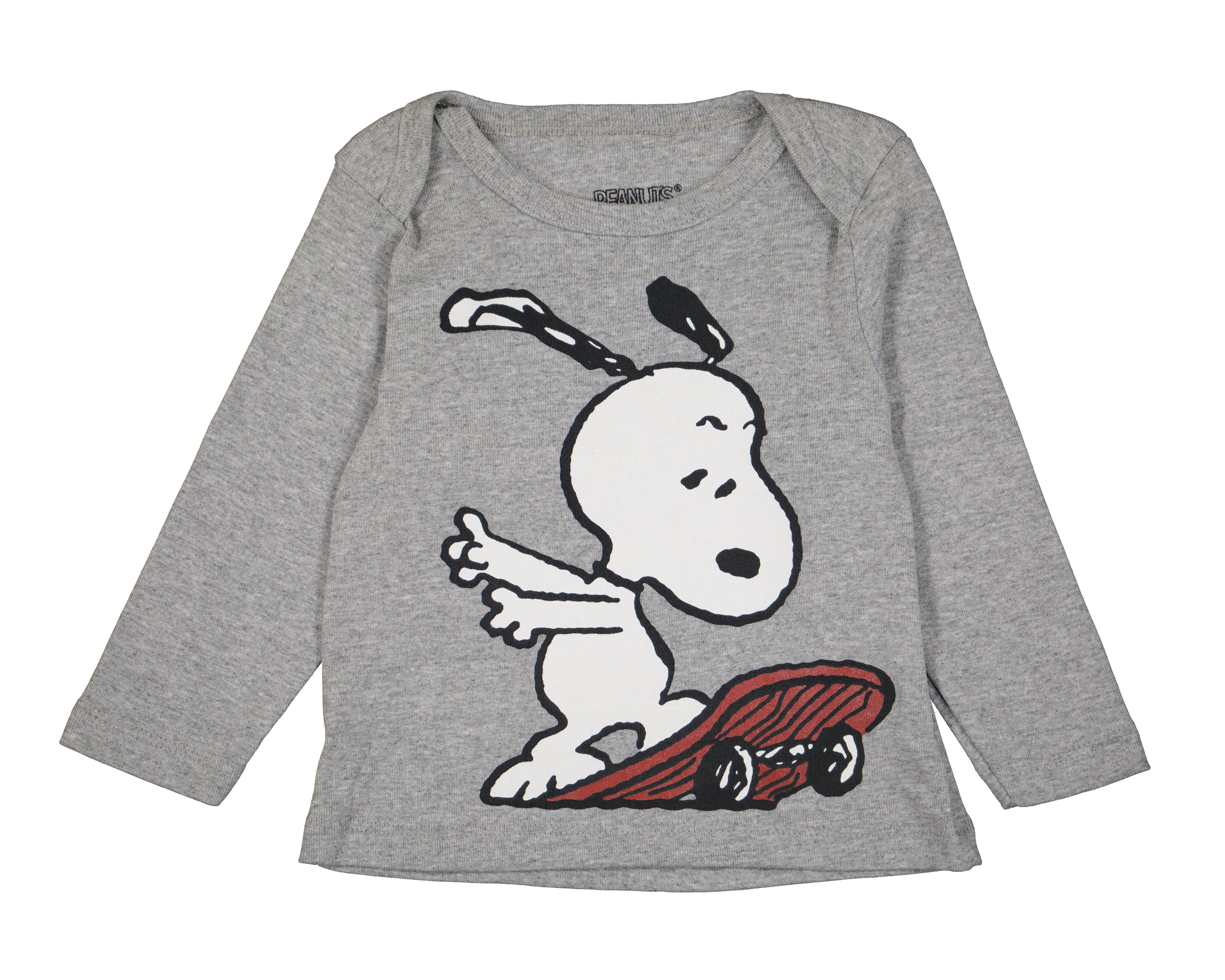 Foto 4 pulgar | Playera Peanuts para Bebé 3 Piezas