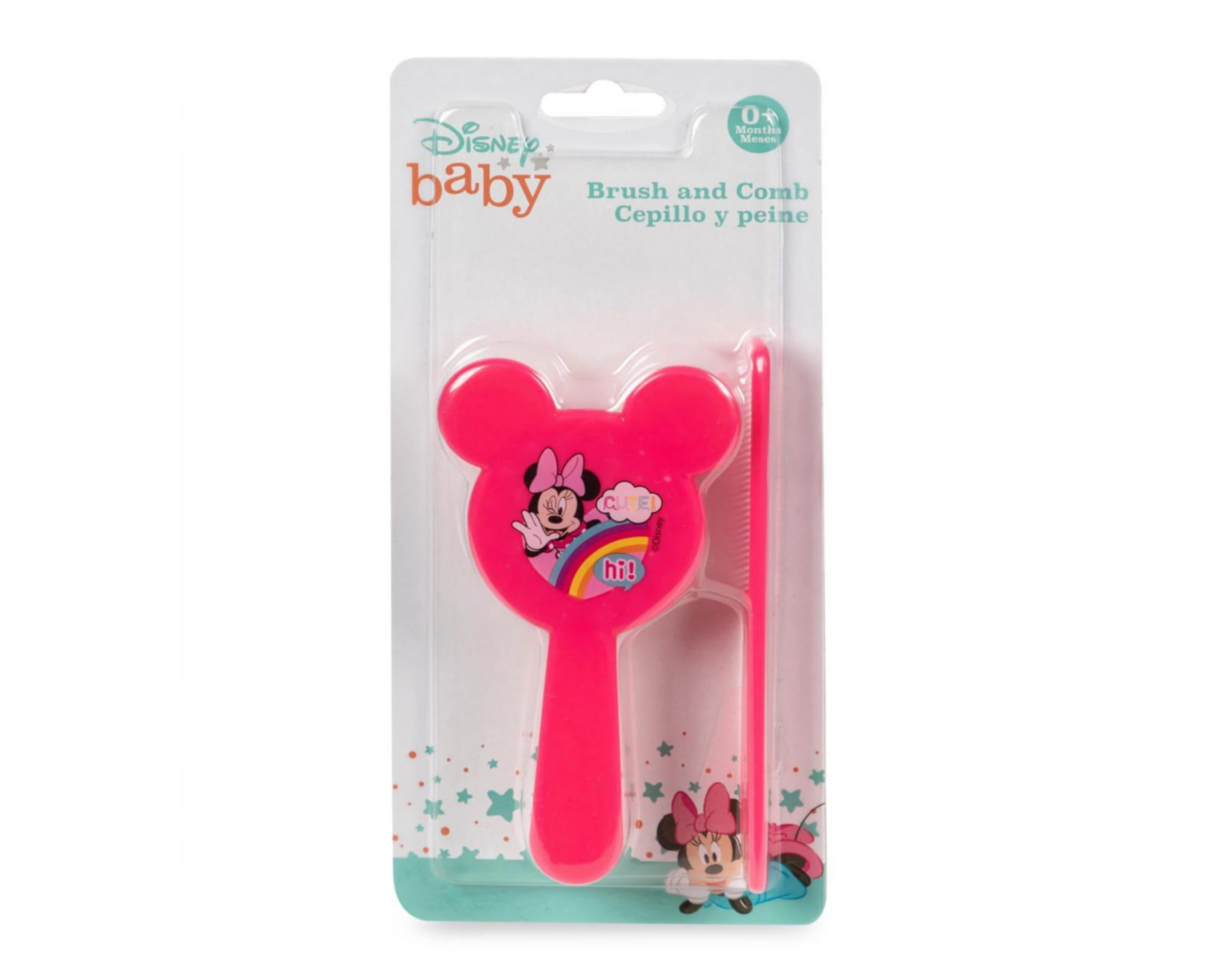 Foto 2 pulgar | Cepillo y Peine Disney Baby Minnie Mouse