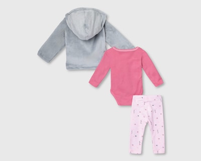 Foto 2 | Pañalero y Pantalón Baby Colors con Chamarra para Bebé Niña
