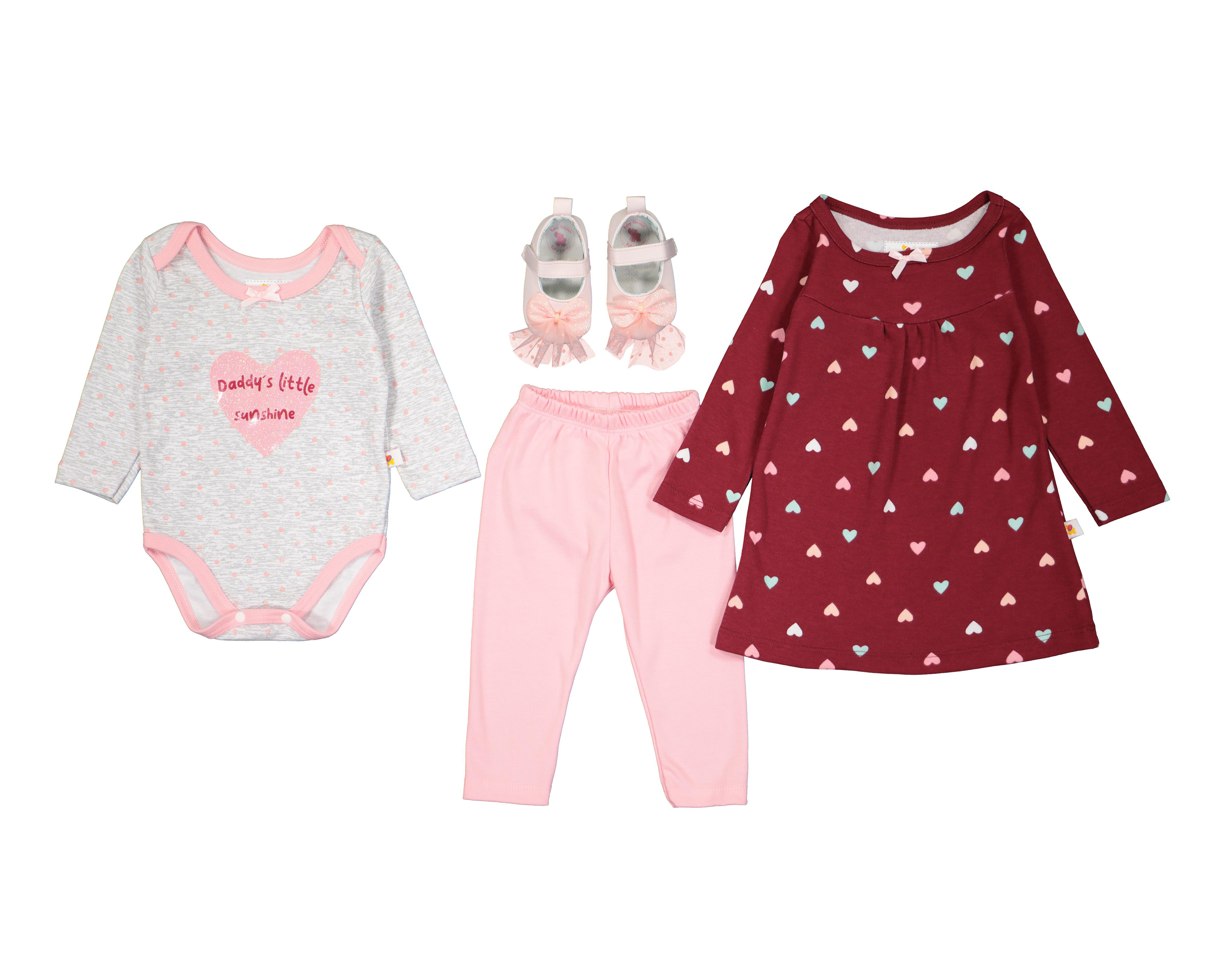 Conjunto Baby Circus para Bebé Niña 4 Piezas