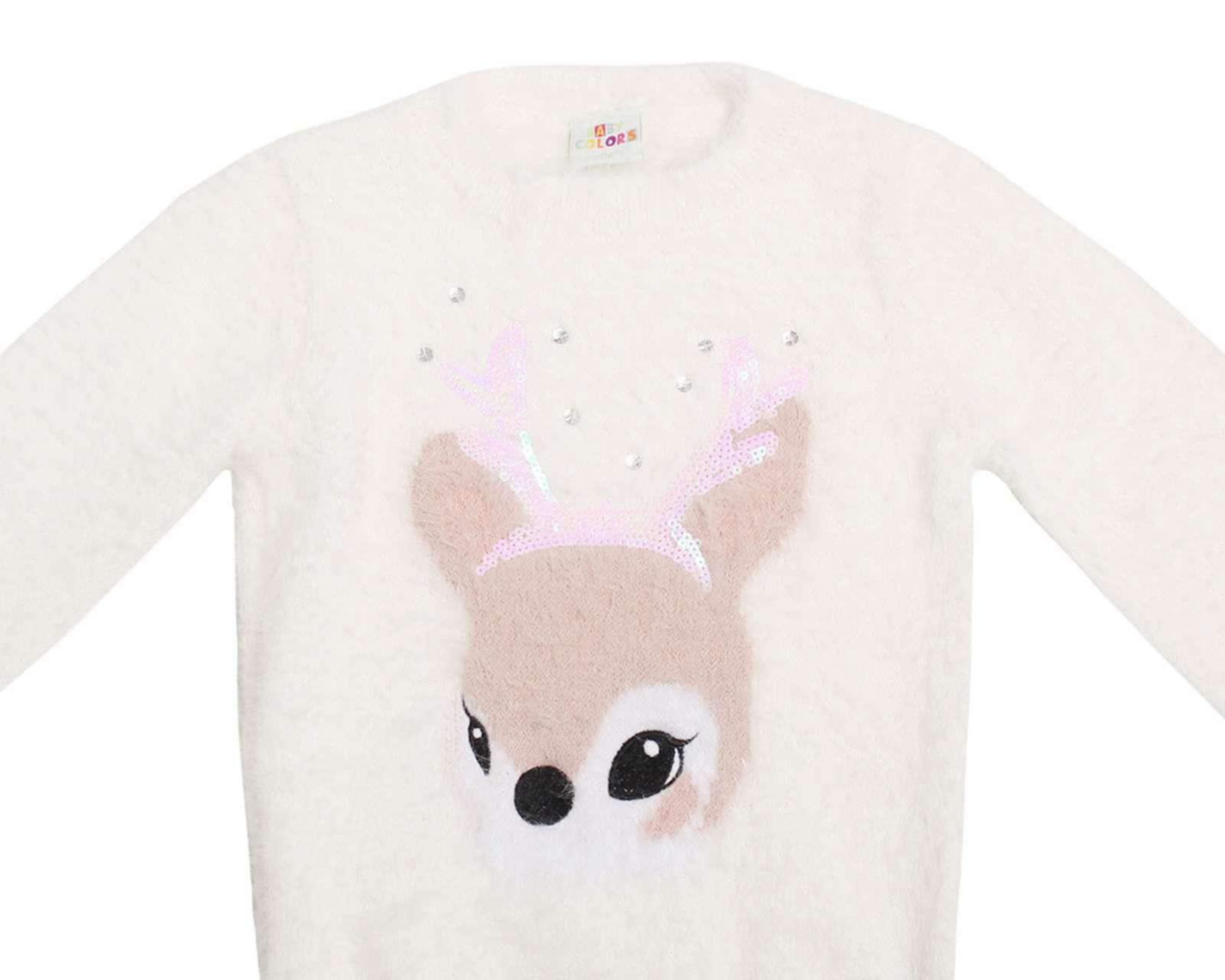 Foto 4 pulgar | Suéter Beige marca Baby Colors para Bebé Niña