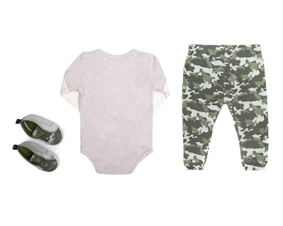 Foto 2 | Conjunto de Algodón marca Baby Colors para Bebé Niño