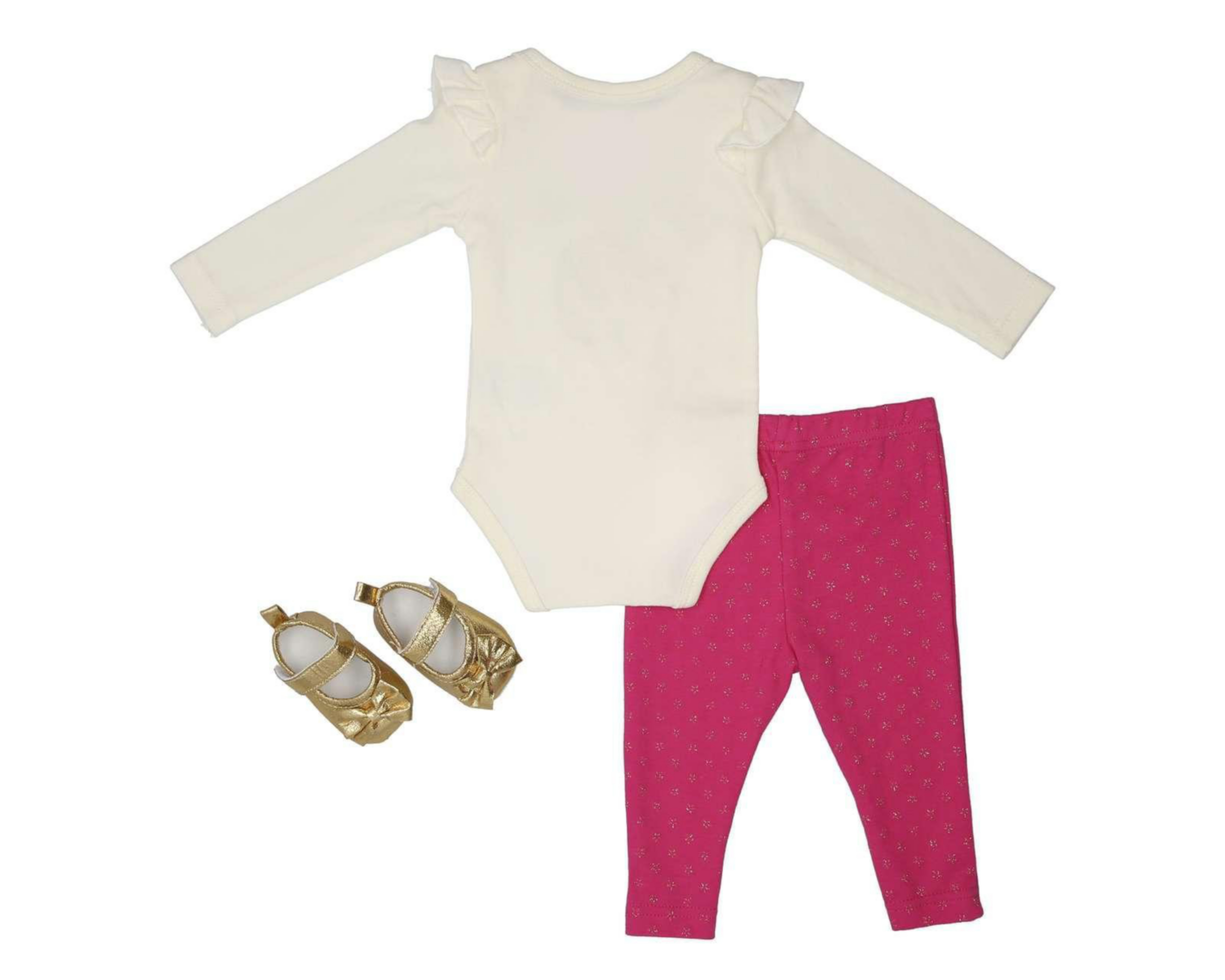 Foto 2 | Conjunto de algodón Baby Colors (3 piezas)