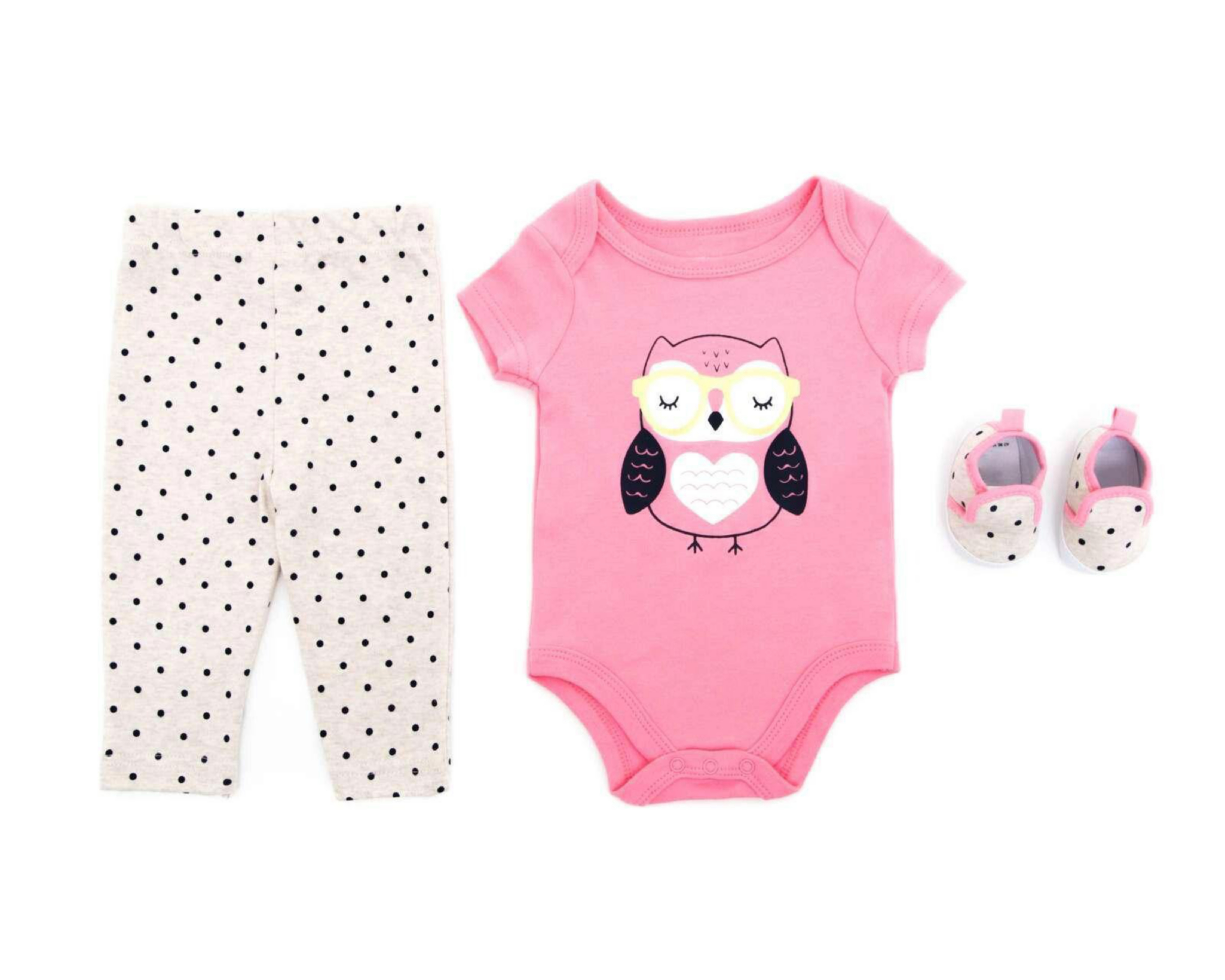 Conjunto de Algodón marca Baby Colors para Bebé Niña