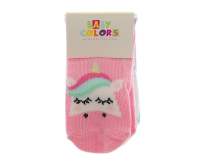 Foto 3 | Calcetas Baby Colors para Bebé Niña 6 Pares