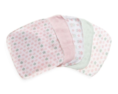 Foto 3 | Toalla de Baño y Toalla Facial Baby Colors para Bebé Niña 6 piezas