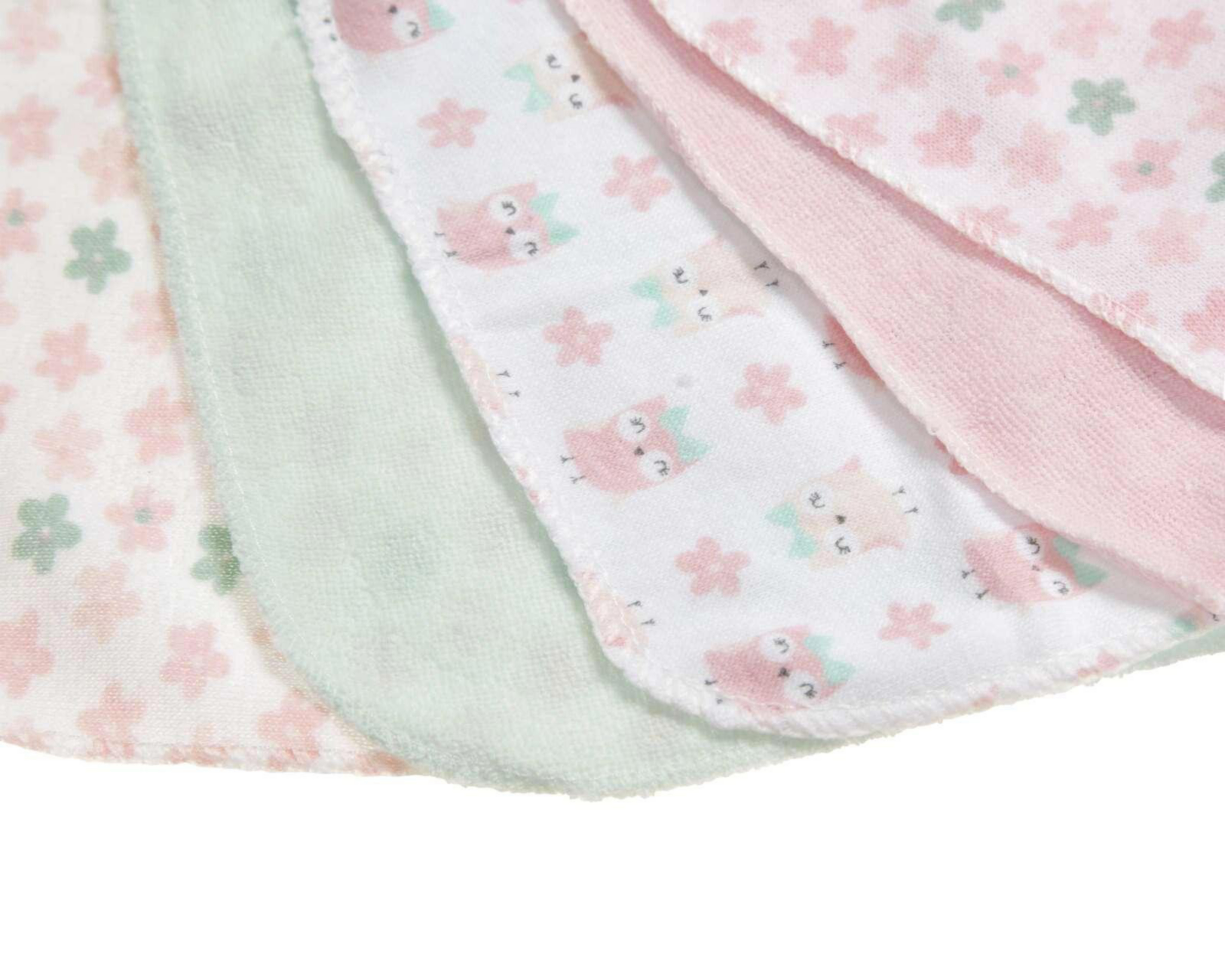 Foto 5 pulgar | Toalla de Baño y Toalla Facial Baby Colors para Bebé Niña 6 piezas