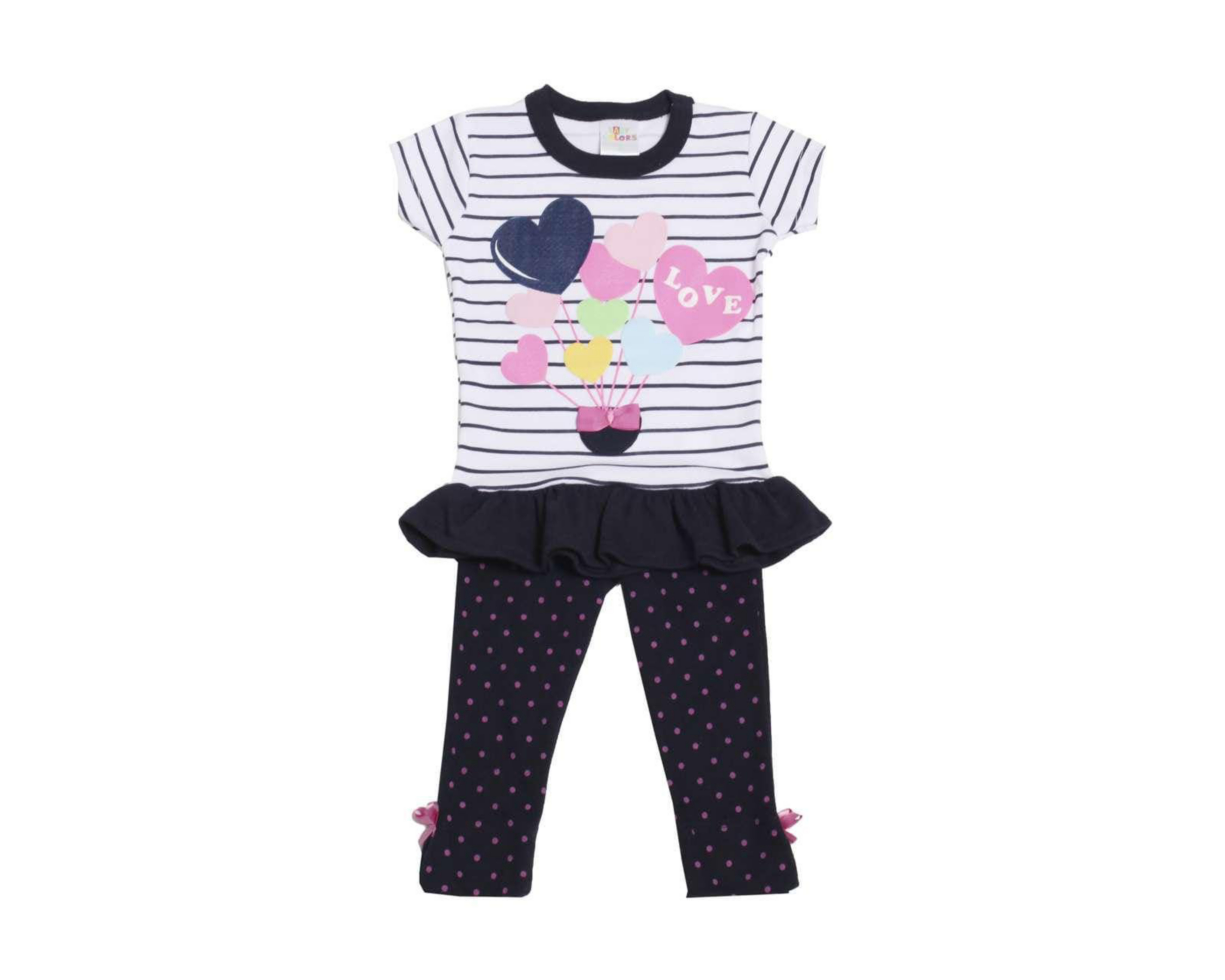 Conjunto con Leggings Baby Colors para Bebé Niña