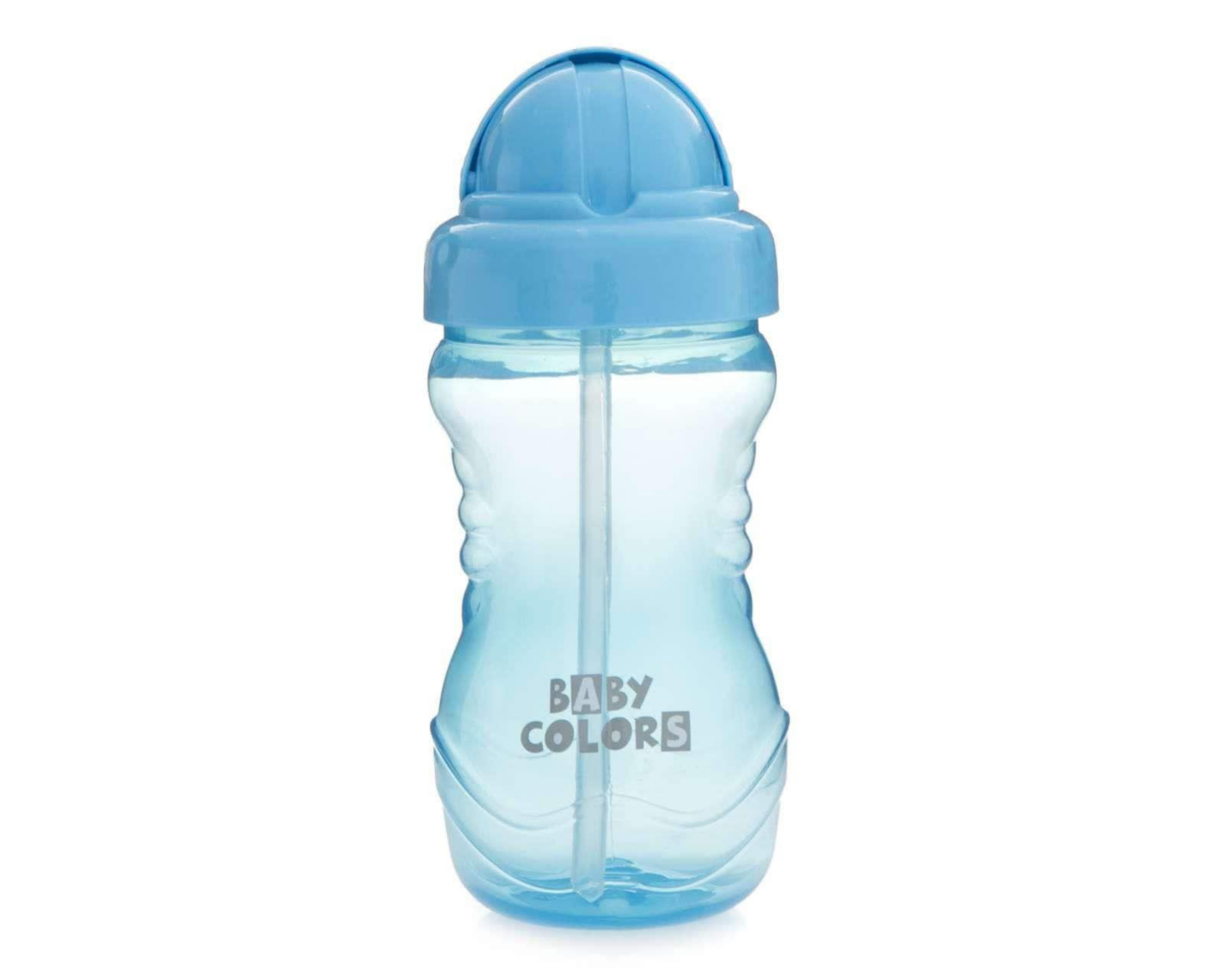 Foto 2 pulgar | Botella marca Baby Colors con Popote 12 Oz