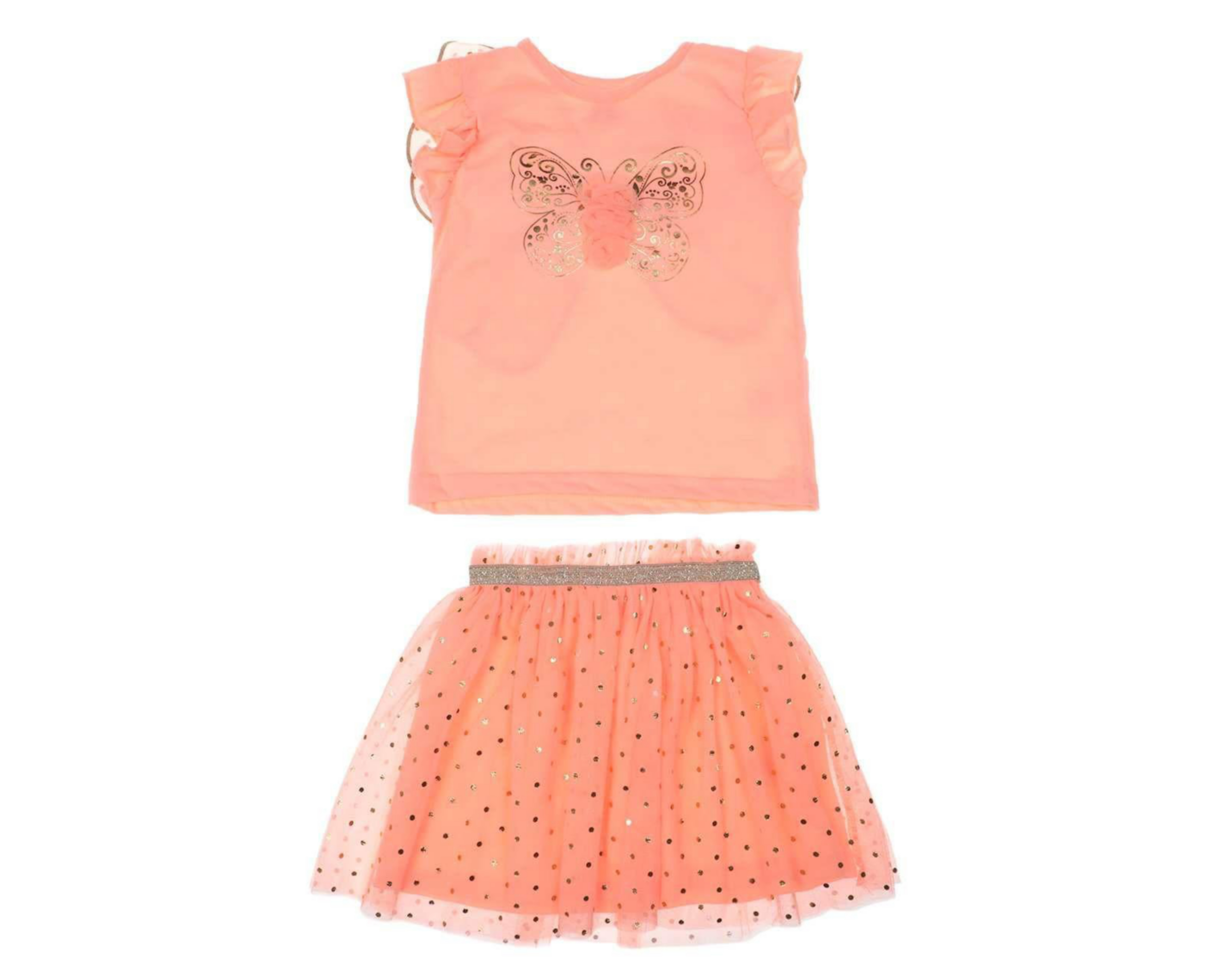 Conjunto con Falda Baby Colors para Bebé Niña