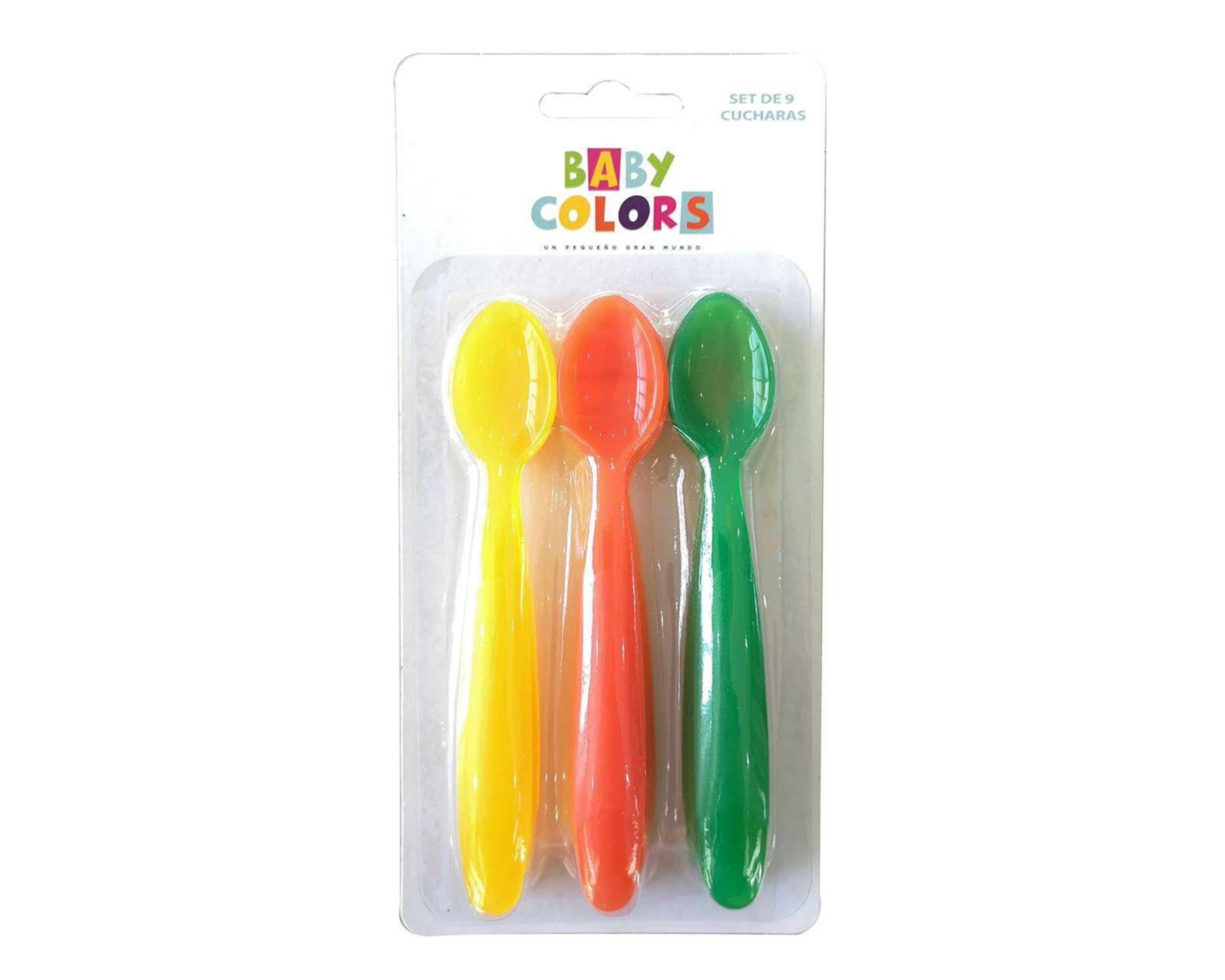 Foto 2 pulgar | Cucharas marca Baby Colors (9 Piezas)