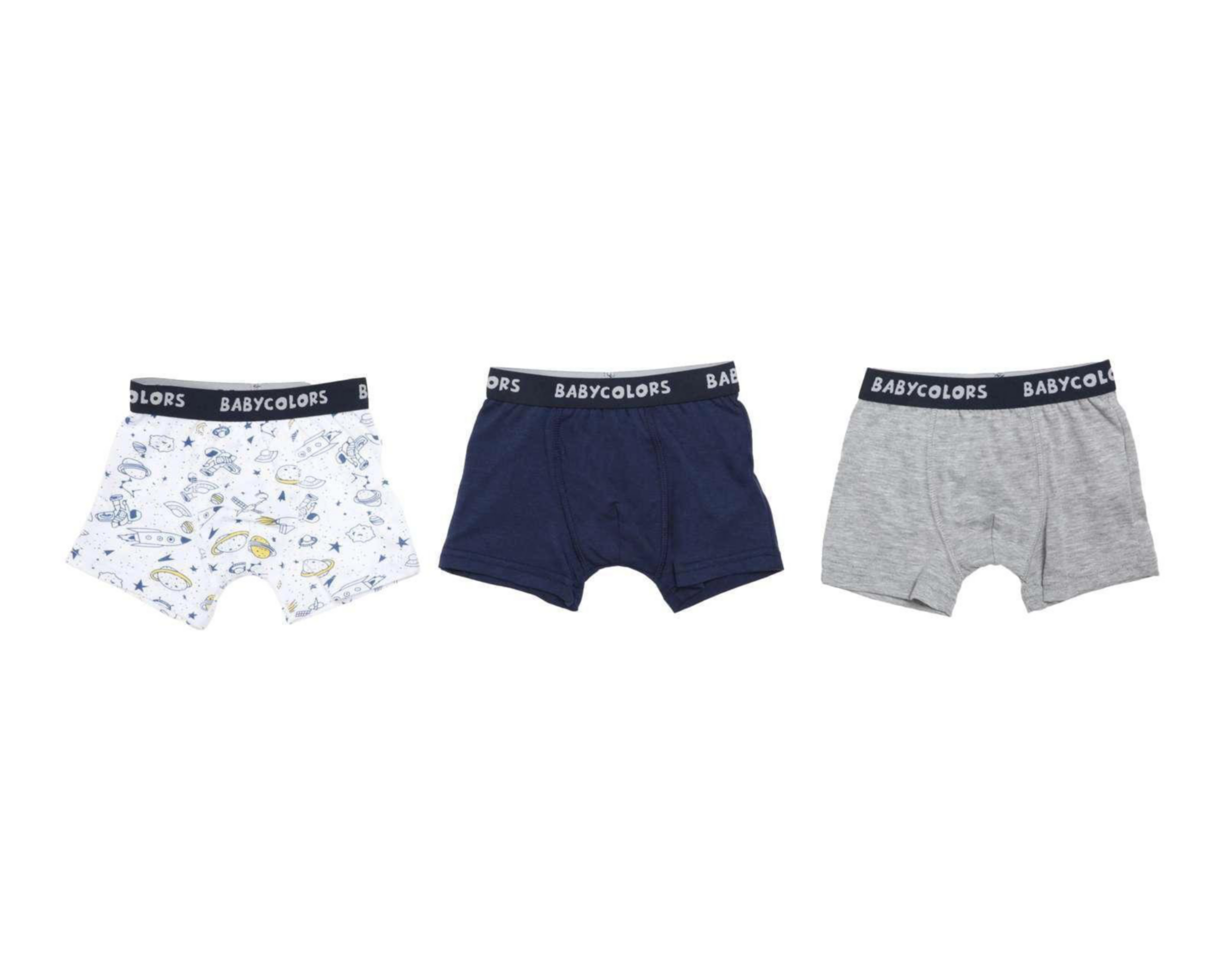 Bóxers Baby Colors para Bebé Niño 3 Piezas $139