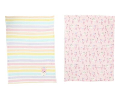 Foto 4 | Cobertor Baby Colors para Bebé Niña 2 Piezas