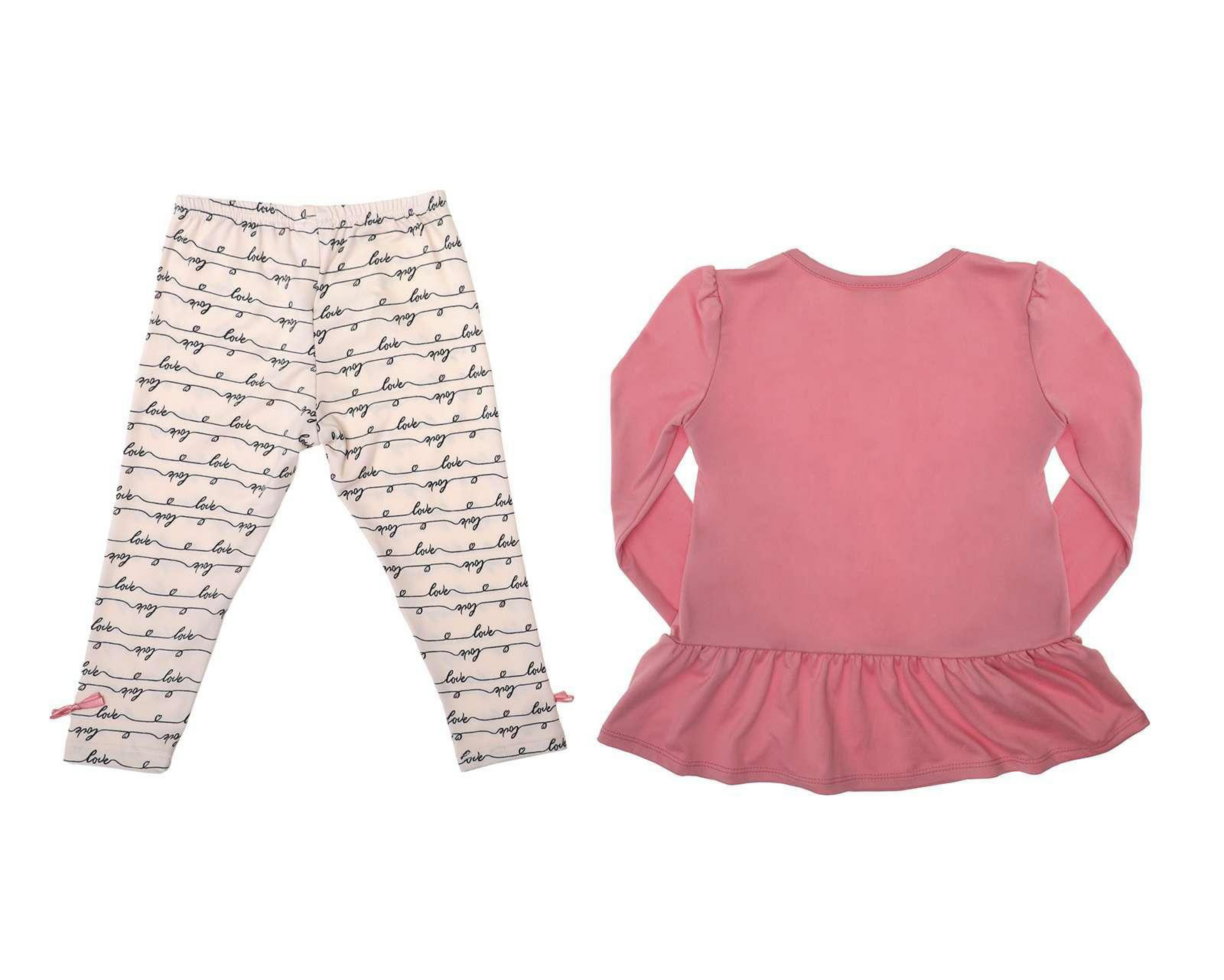 Foto 3 pulgar | Conjunto con Leggings Baby Colors para Bebé Niña