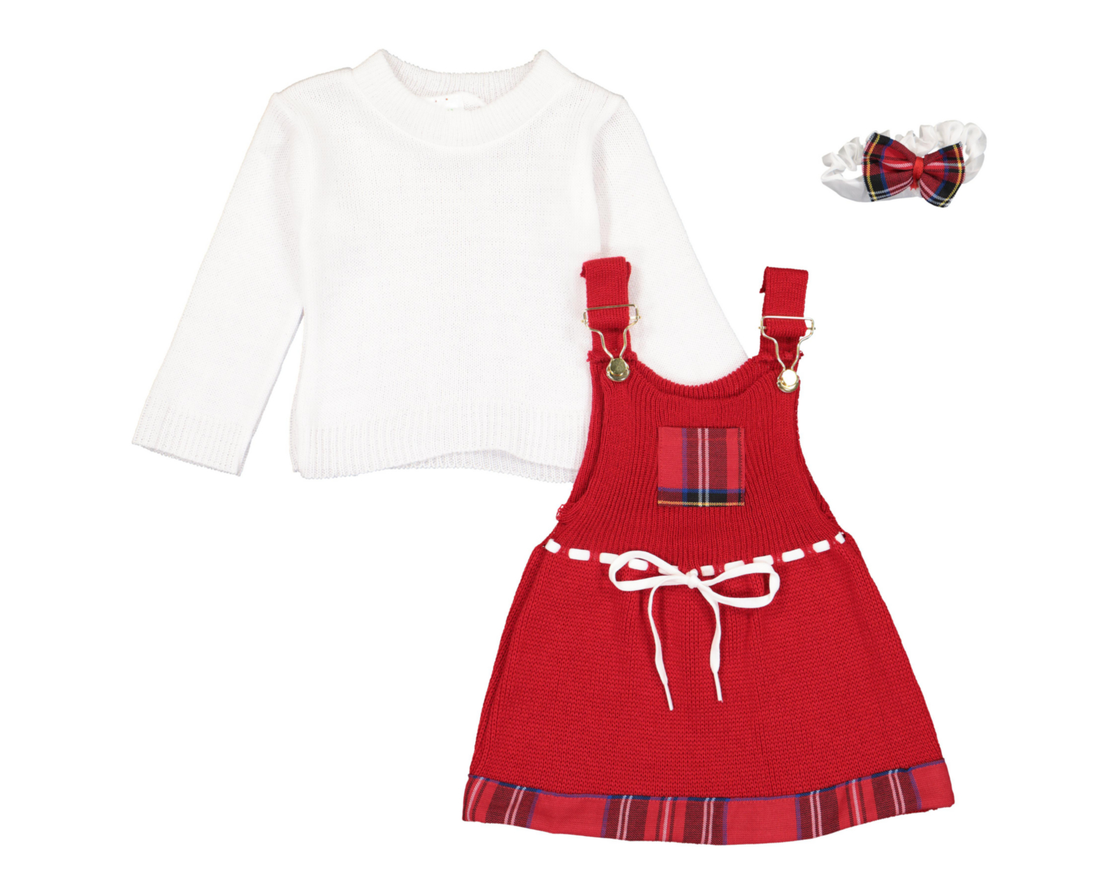 Vestido Rojo marca Baby Colors para Bebé Niña