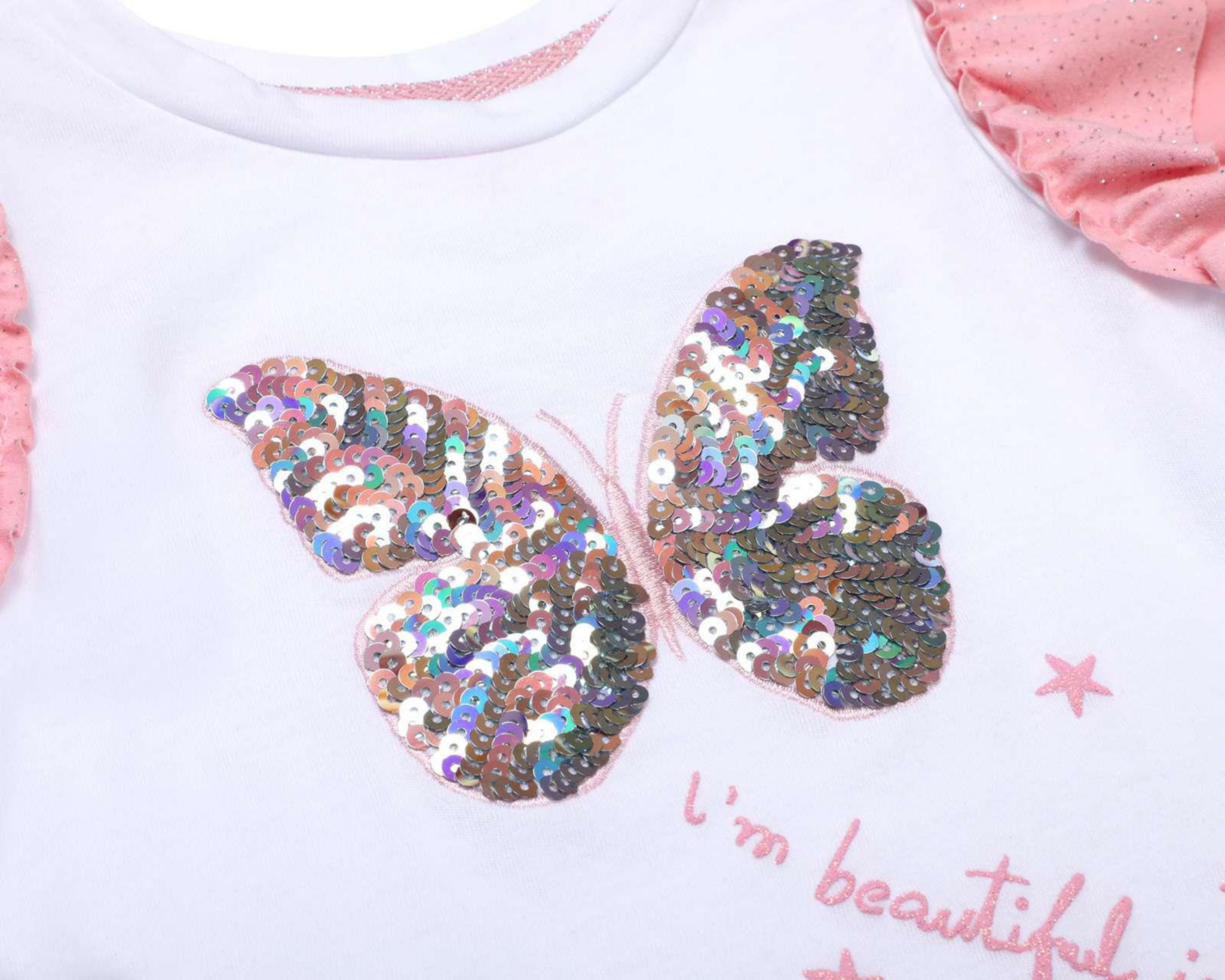 Foto 4 pulgar | Playera Baby Colors Estampada para Bebé Niña