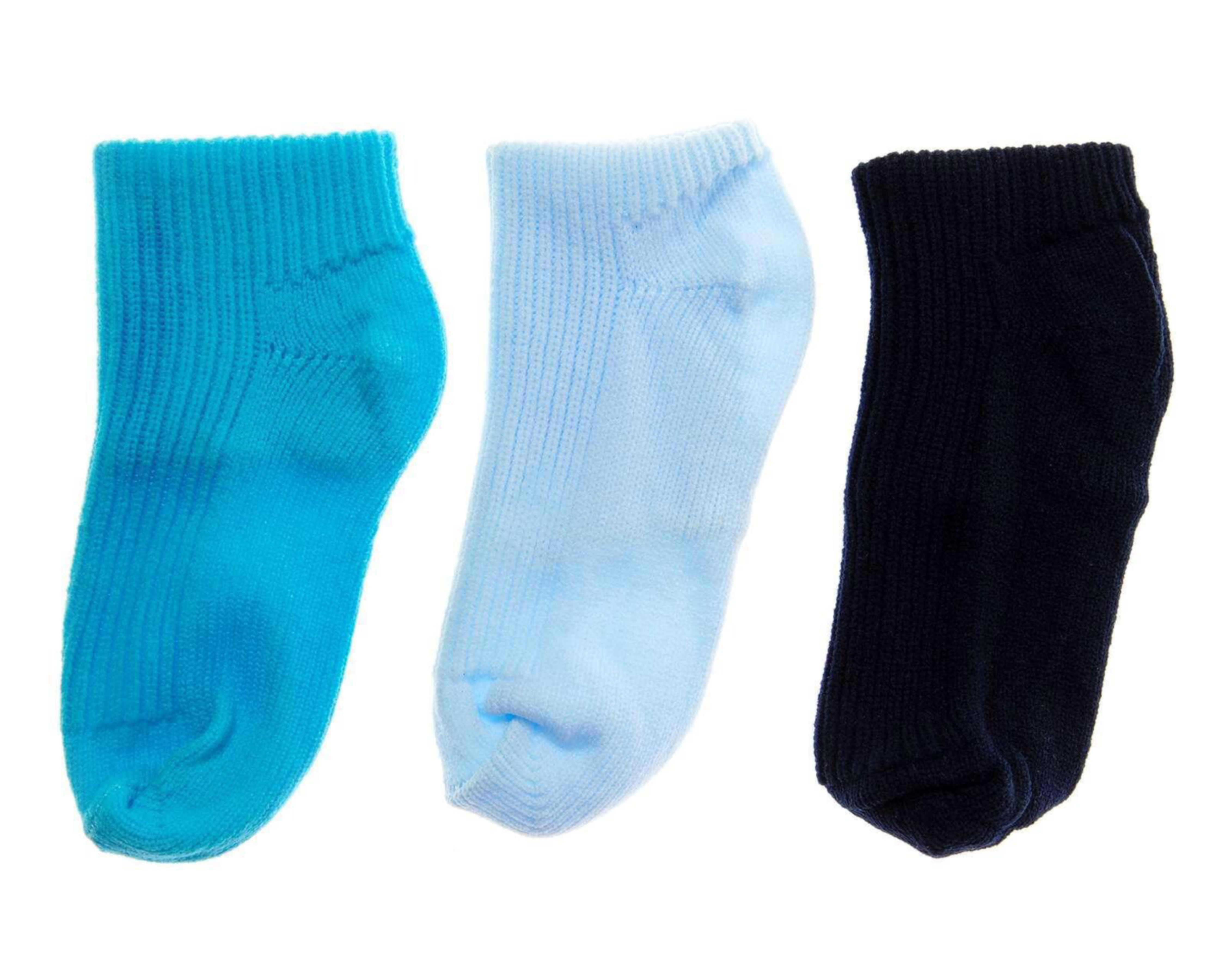 Calcetas Baby Colors para Bebé Niño 3 Pares
