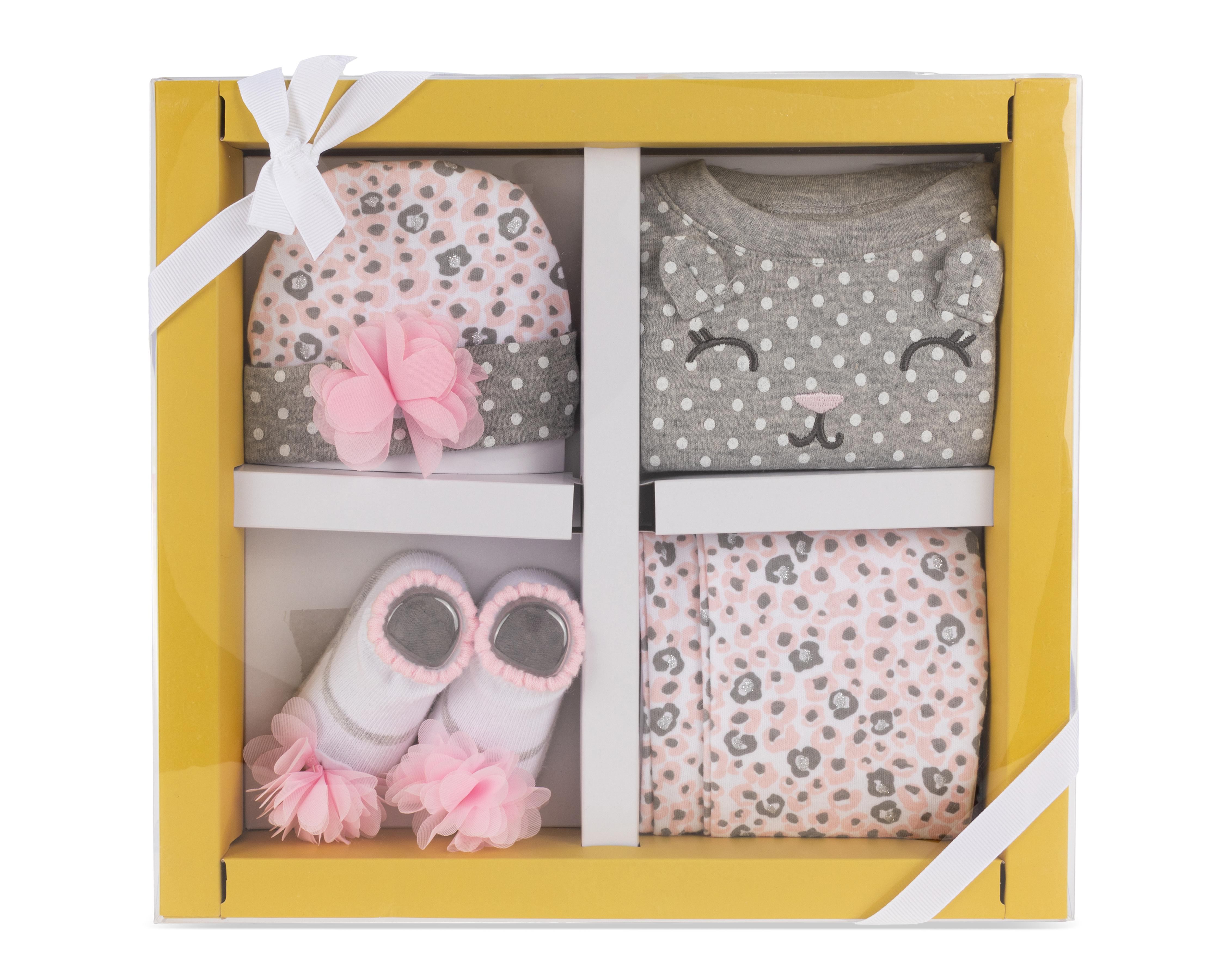 Foto 7 | Caja de Regalo Baby Colors para Bebe Niña 4 Piezas