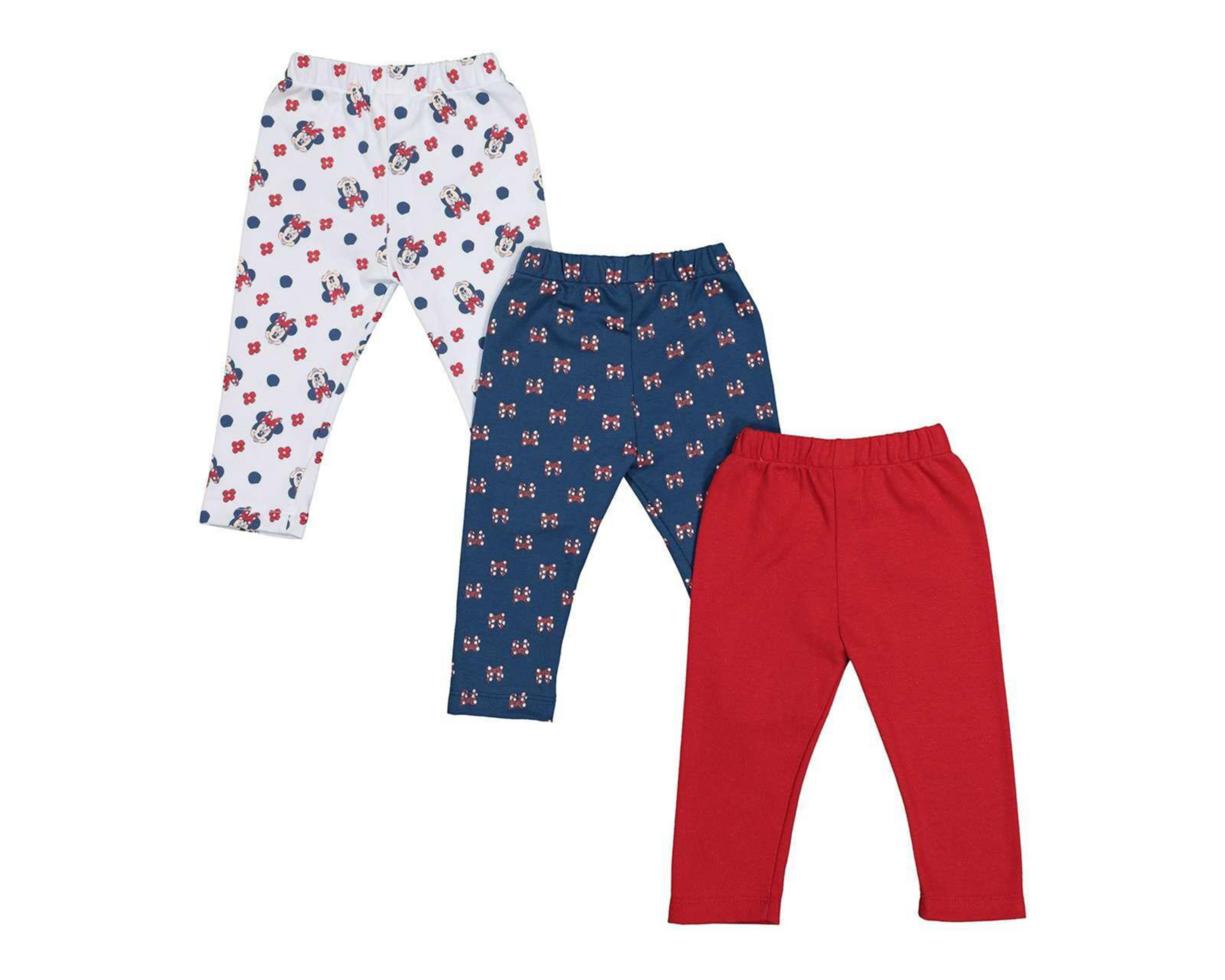 Pantalones Rojos marca Disney Minnie Mouse para Bebé Niña | Coppel