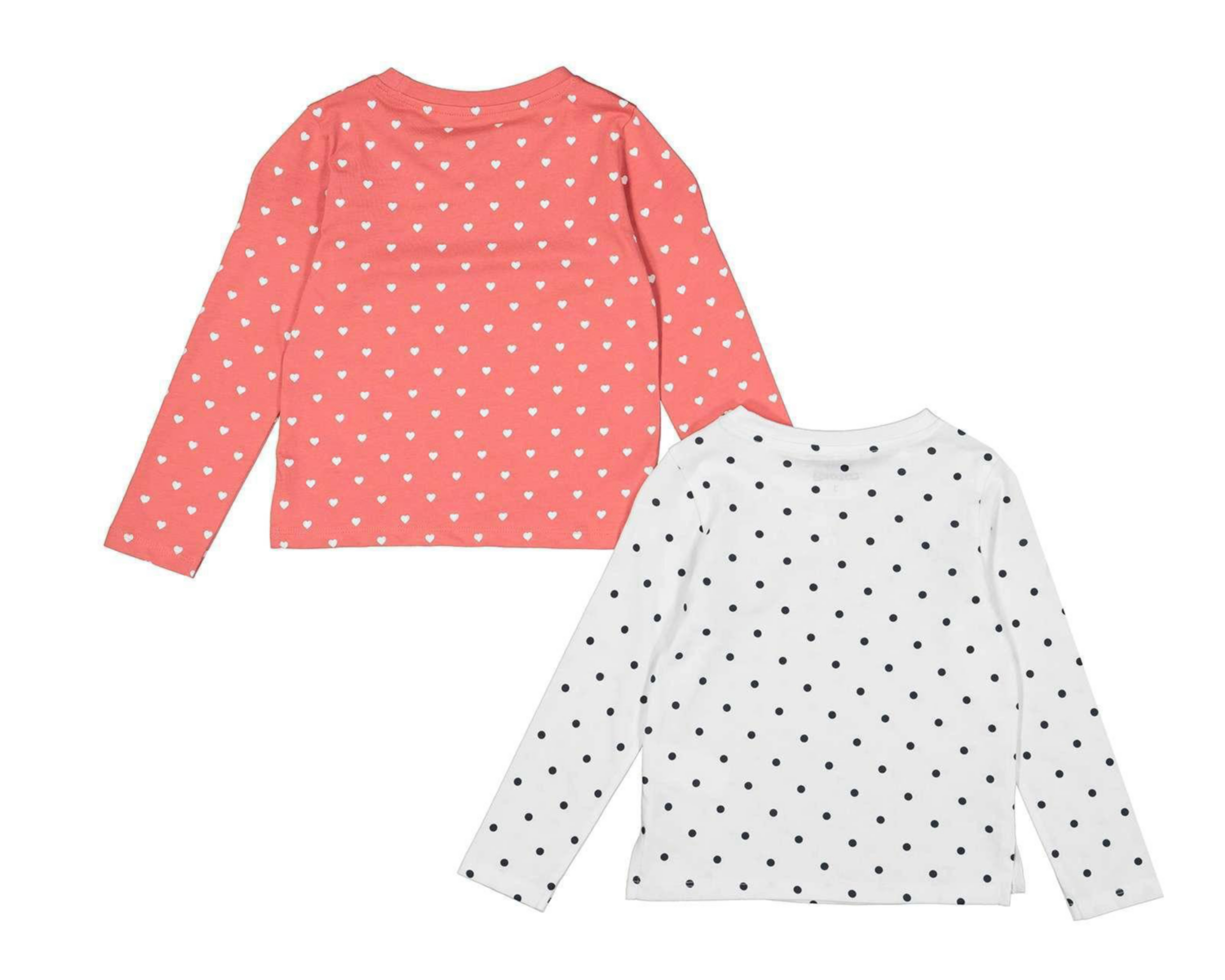 Foto 2 | Playera Baby Colors de Algodón para Bebé Niña 2 Piezas